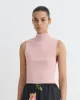 Annyka - Mesh Jersey Top - Pink sold by Nanushka