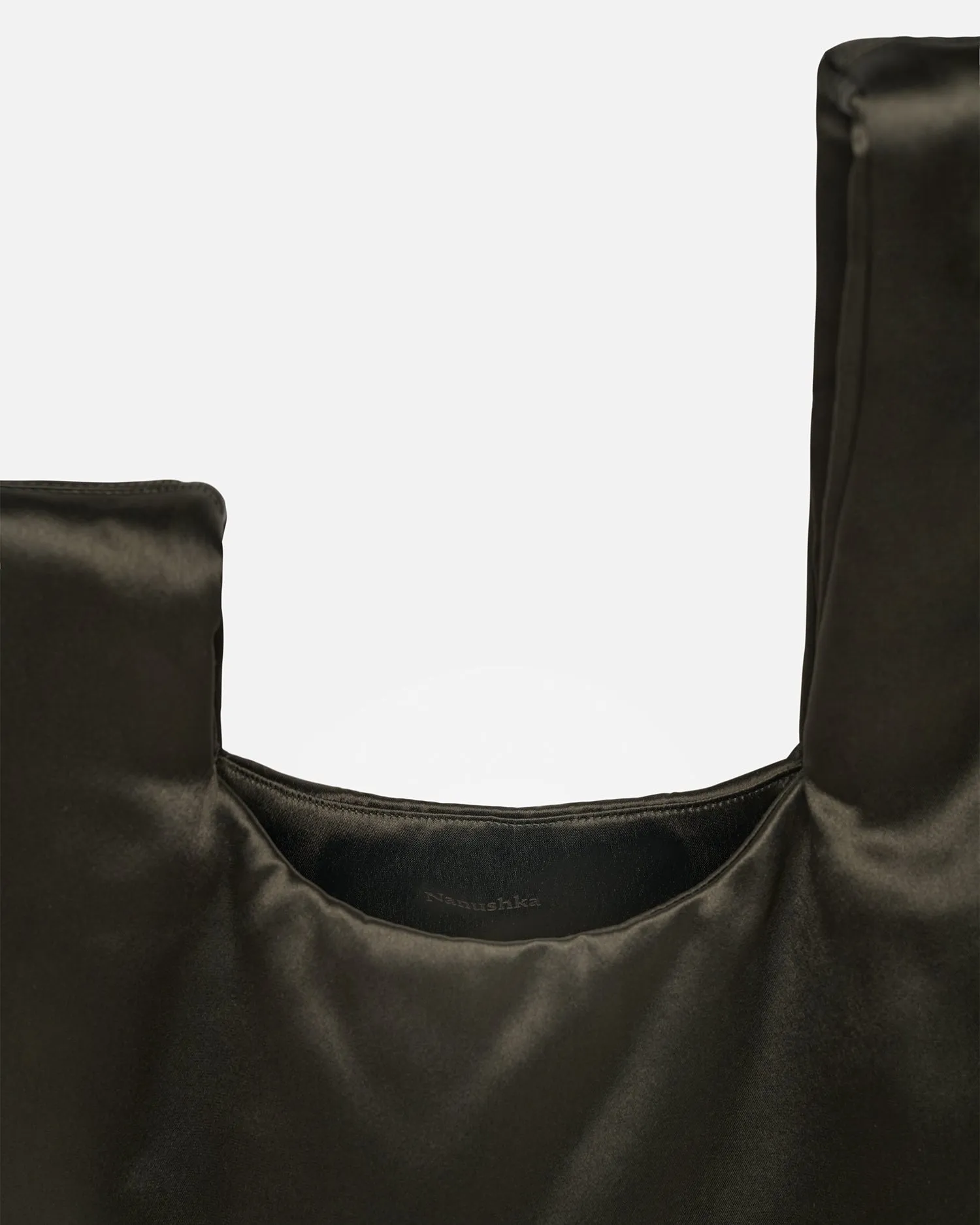 Jen - Slip Satin Bag - Dark Green sold by Nanushka product image thumbnail 5