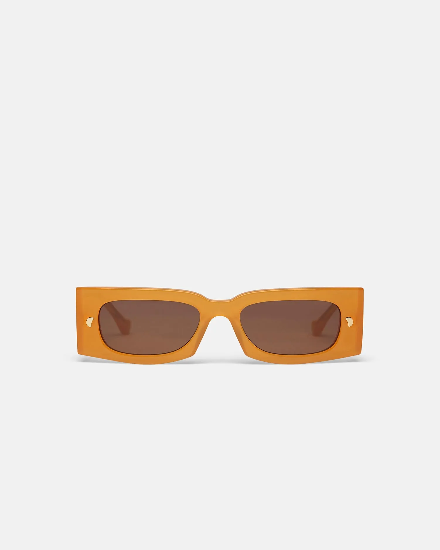 Fenna - Bio-Plastic Sunglasses - Orange sold by Nanushka