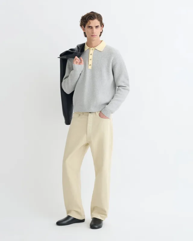 Jamson - Bootcut Jeans - Beige sold by Nanushka