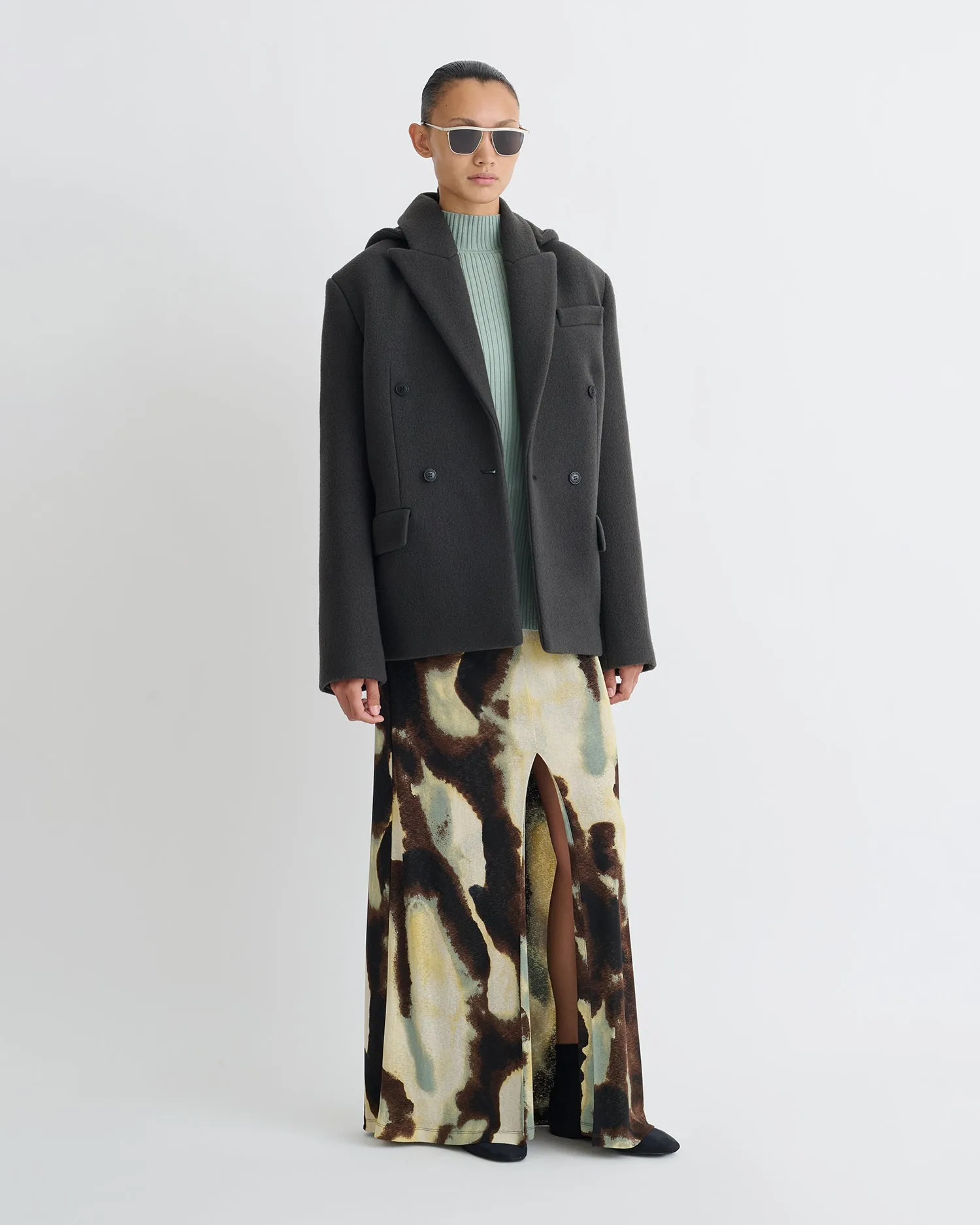 Brione - Blazer - Midnight Green sold by Nanushka product image thumbnail 3