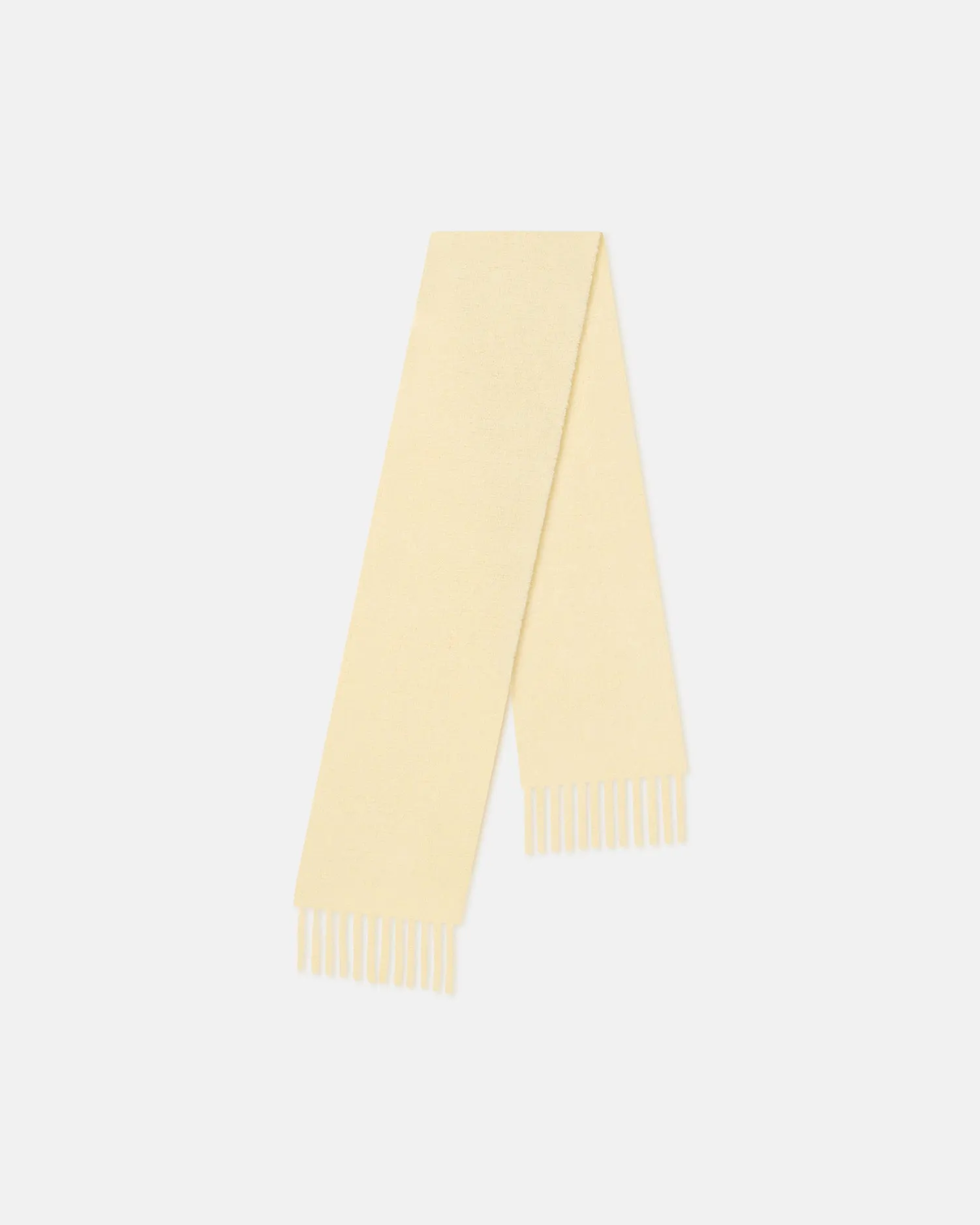 Fluff - Narrow Fringe Scarf - Moonbeam sold by Nanushka product image thumbnail 3