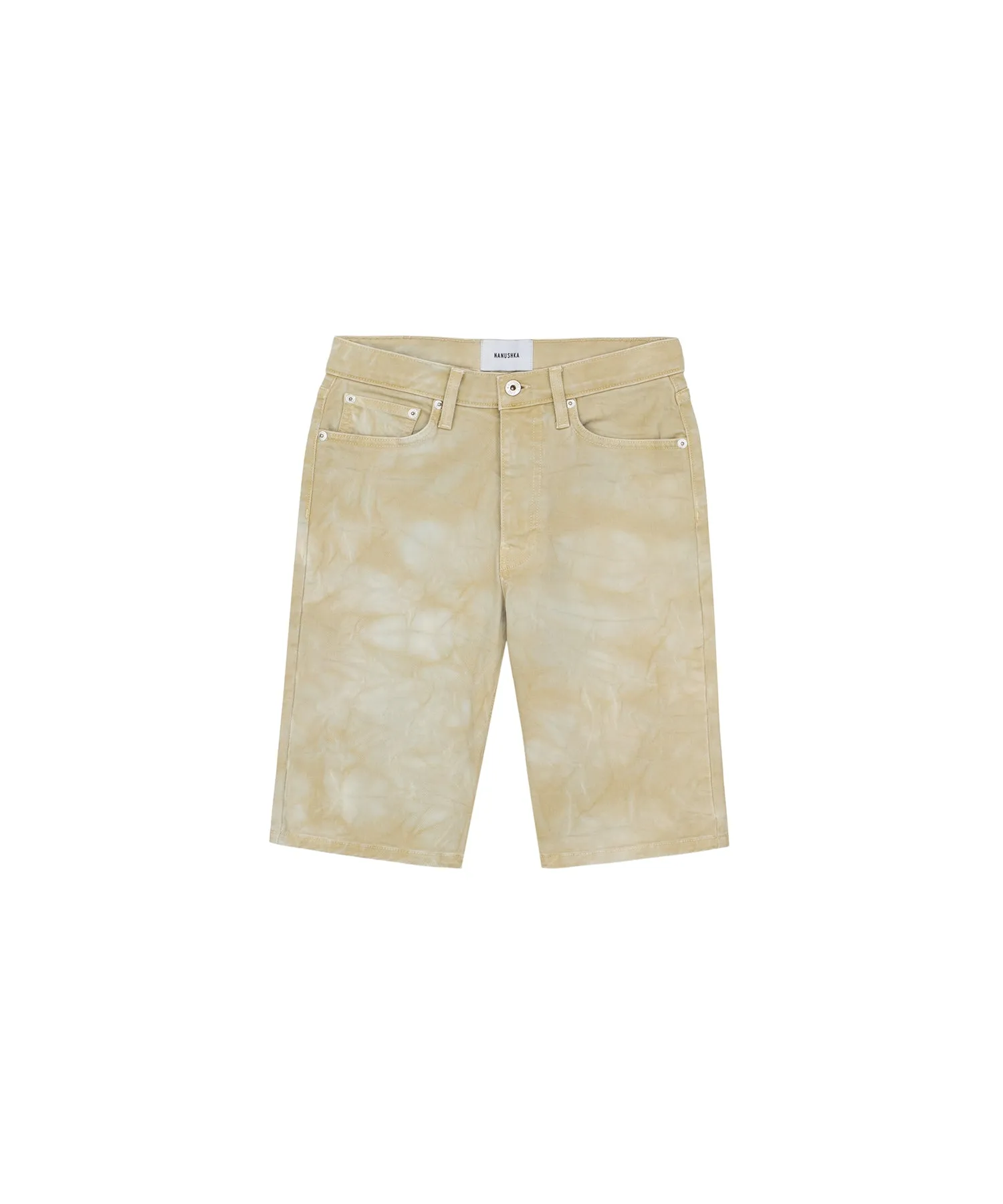 Kiki - Stretch Denim Biker - Faded Lime sold by Nanushka product image thumbnail 2