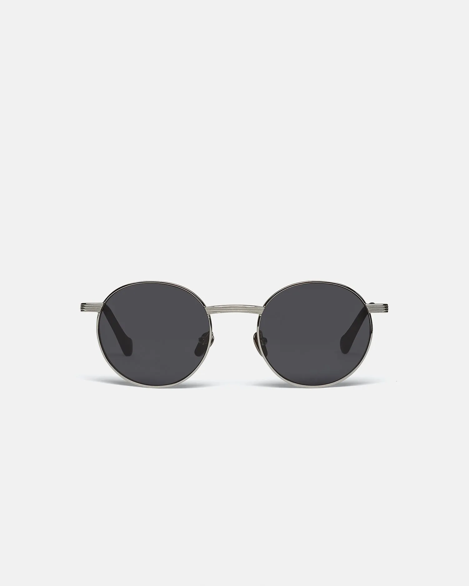 Pola - Metal Round-Frame Sunglasses - Silver sold by Nanushka