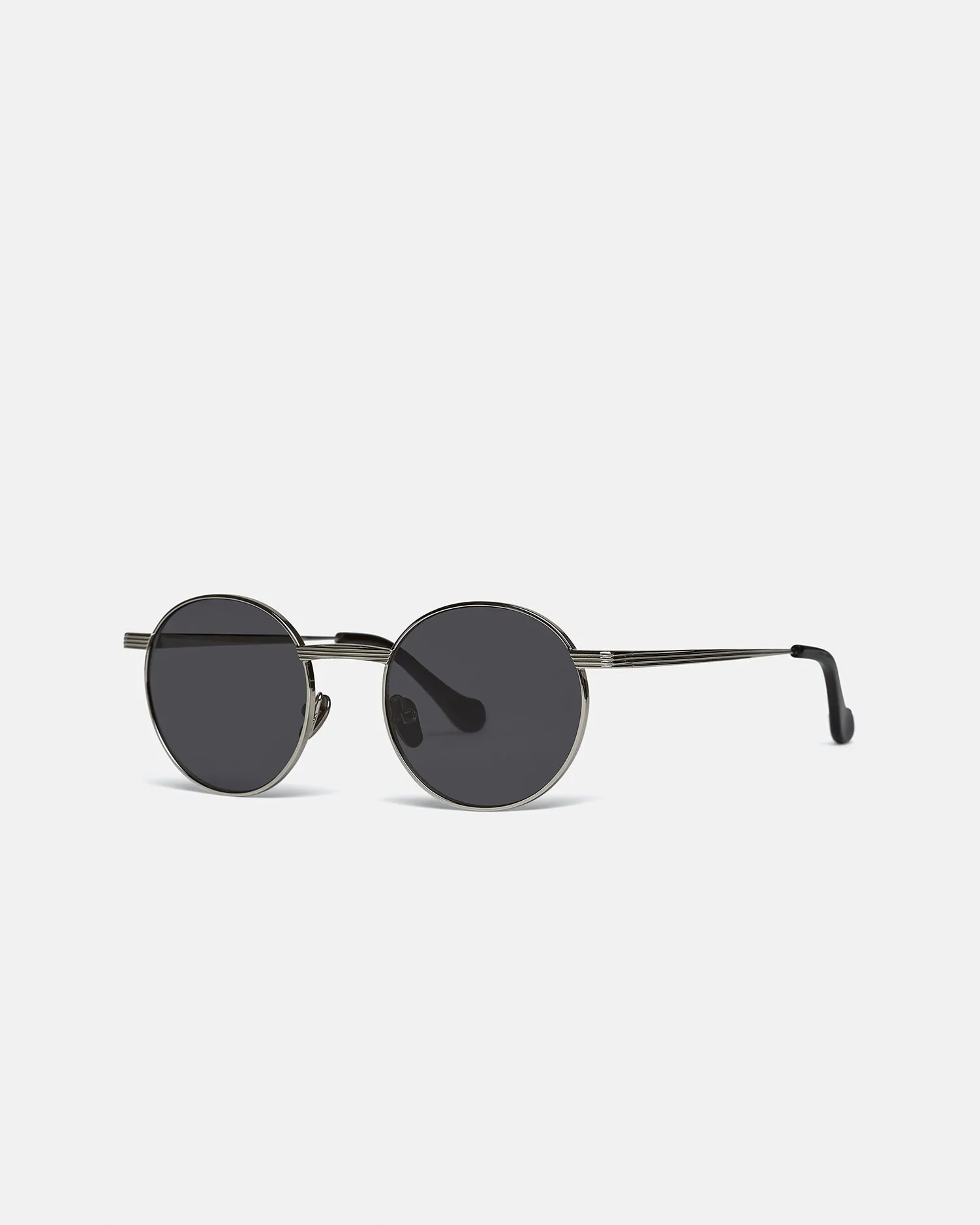 Pola - Metal Round-Frame Sunglasses - Silver sold by Nanushka product image thumbnail 2