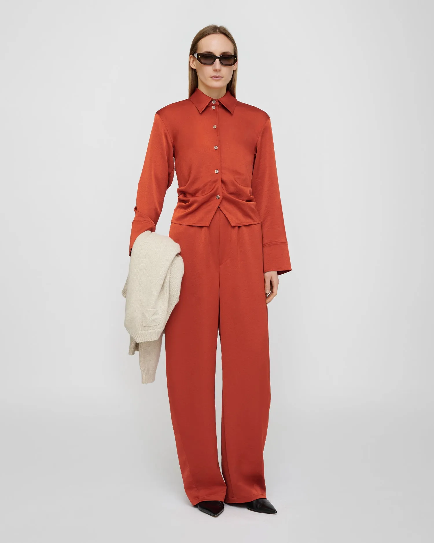 Estrid - Shirt - Rouge sold by Nanushka product image thumbnail 3