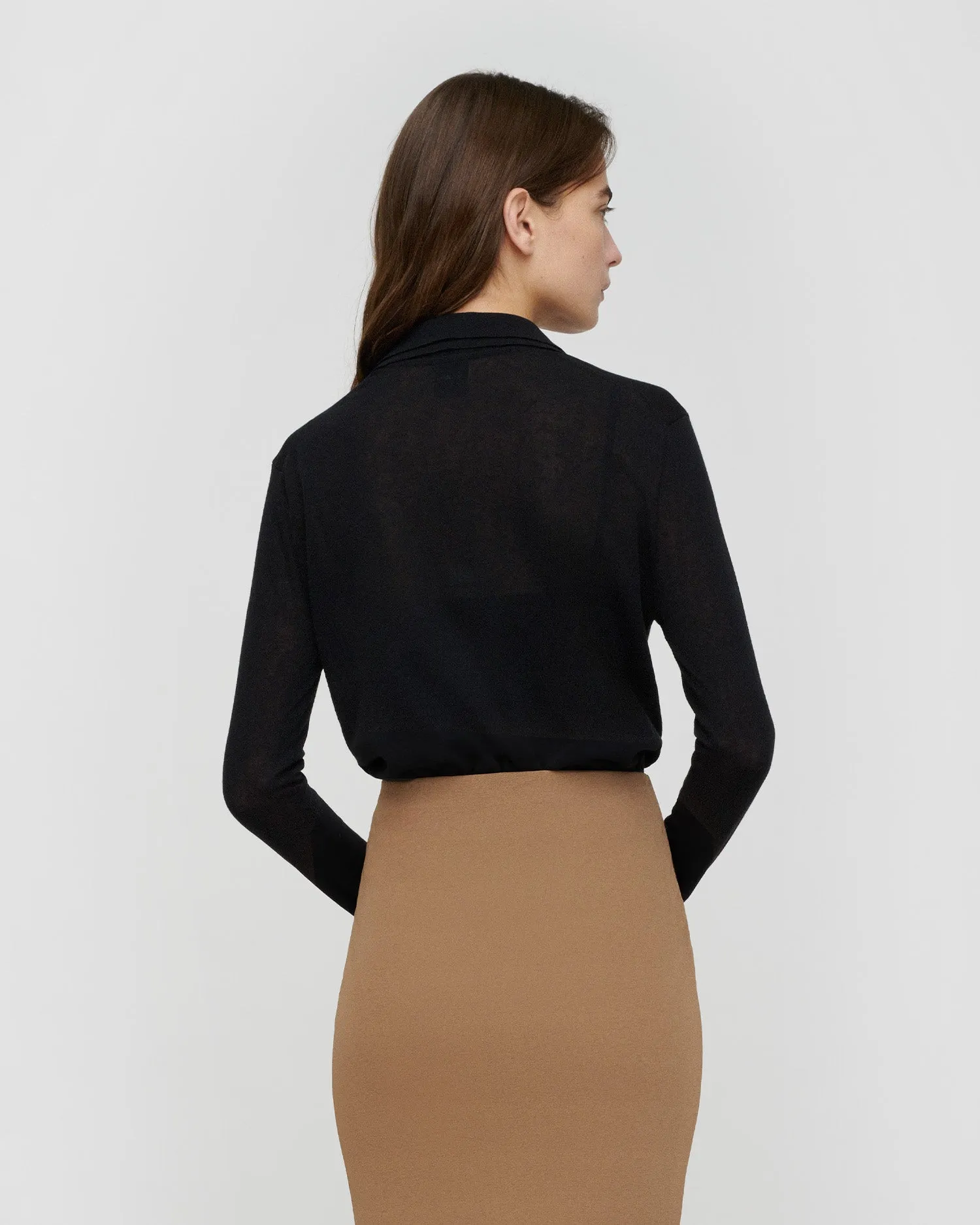 Prema - Cardigan - Black sold by Nanushka product image thumbnail 4
