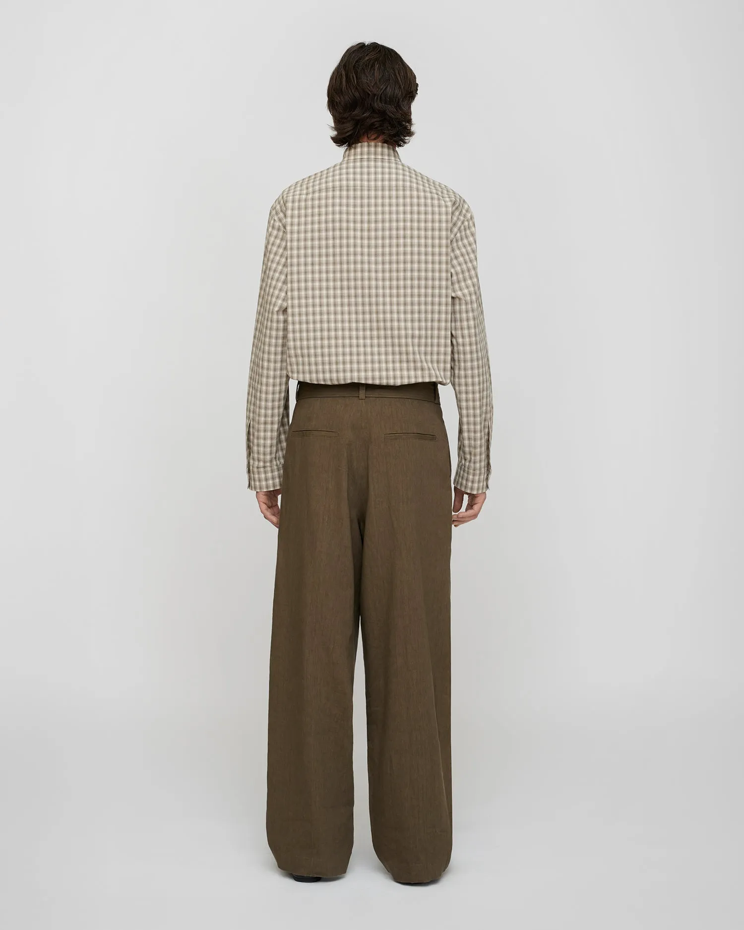 Saturnio - Shirt - Creme/Grey sold by Nanushka product image thumbnail 2