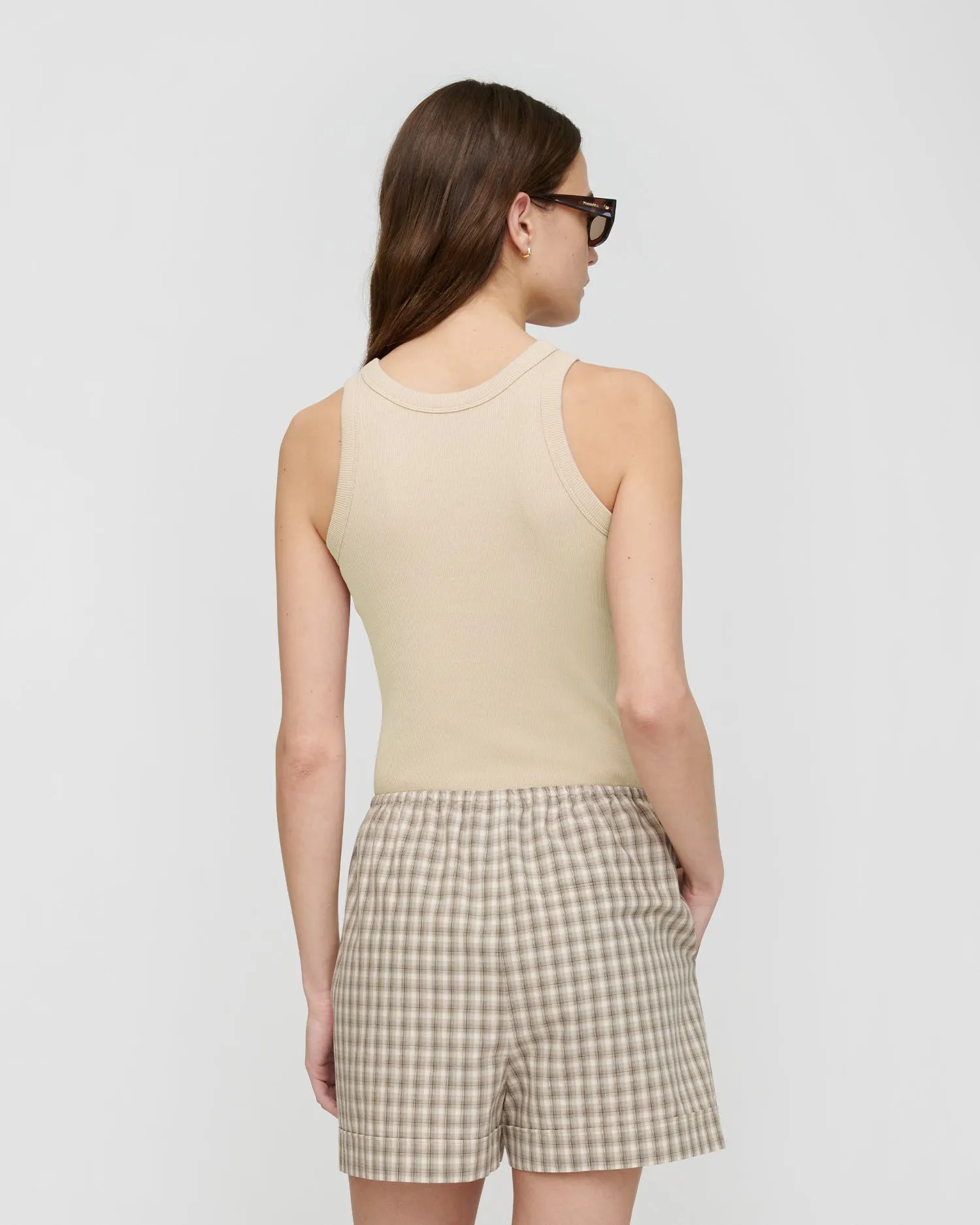 Herve - Tank top - Creme sold by Nanushka product image thumbnail 4