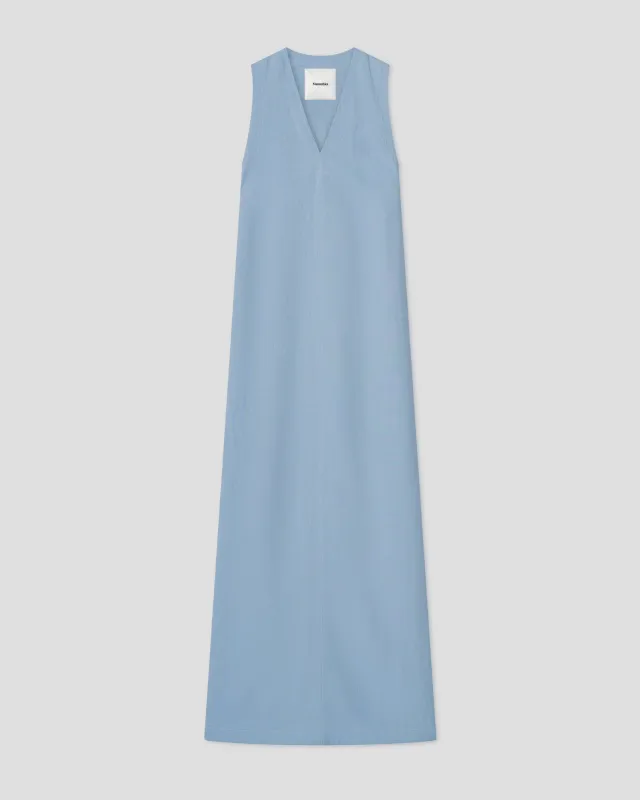 Amarilis - Maxi dress - Light Blue made by Nanushka