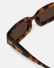 Kadee - Bio-Plastic D-Frame Sunglasses - Dark Amber sold by Nanushka
