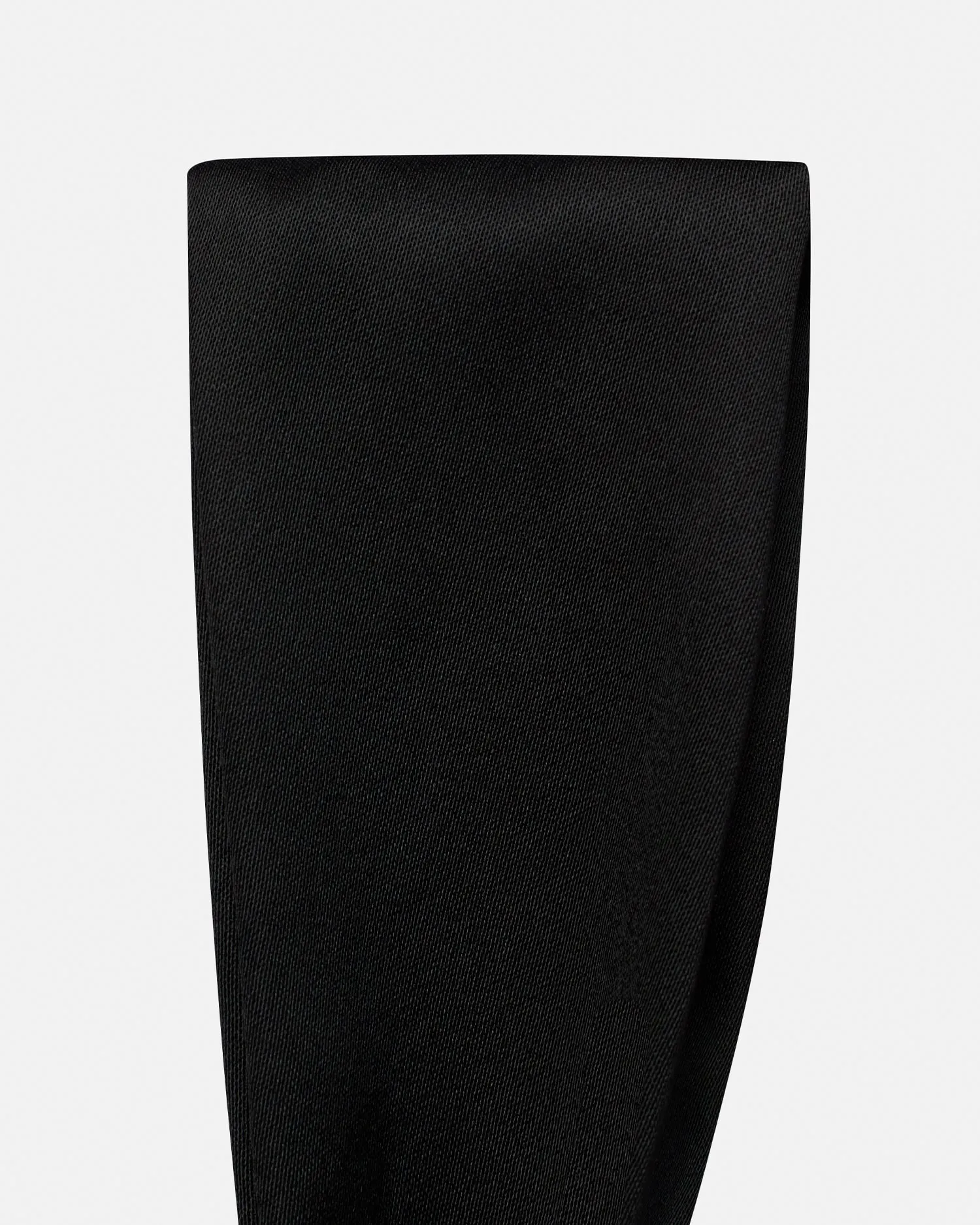 Jen Mini Fringe - Tech Satin Clutch Bag - Black sold by Nanushka product image thumbnail 5