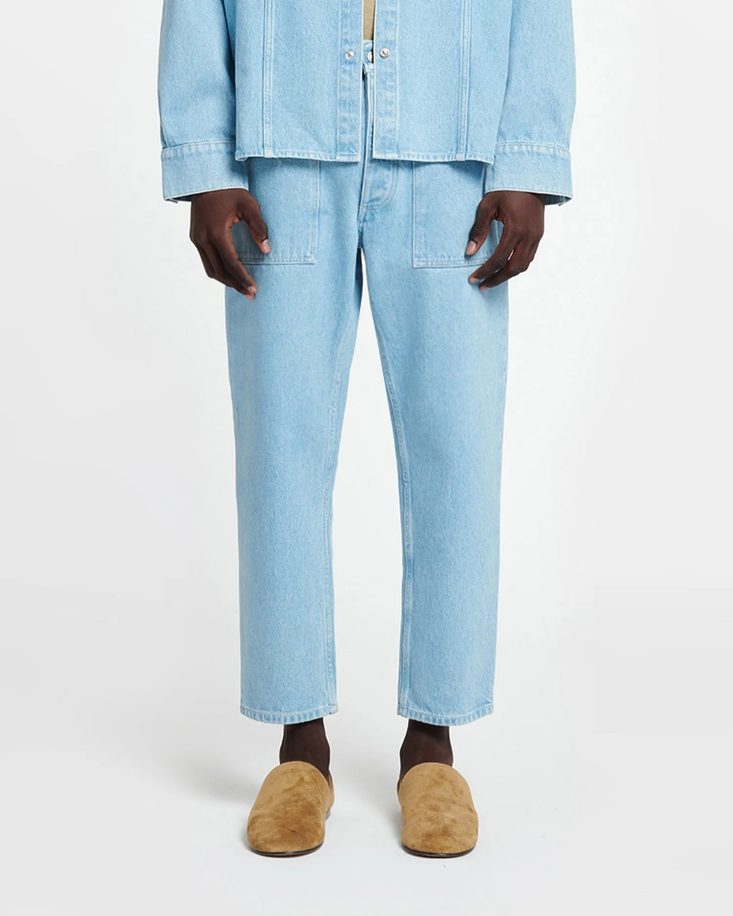 Jasper - Workwear jeans - Eco Light Wash sold by Nanushka product image thumbnail 3