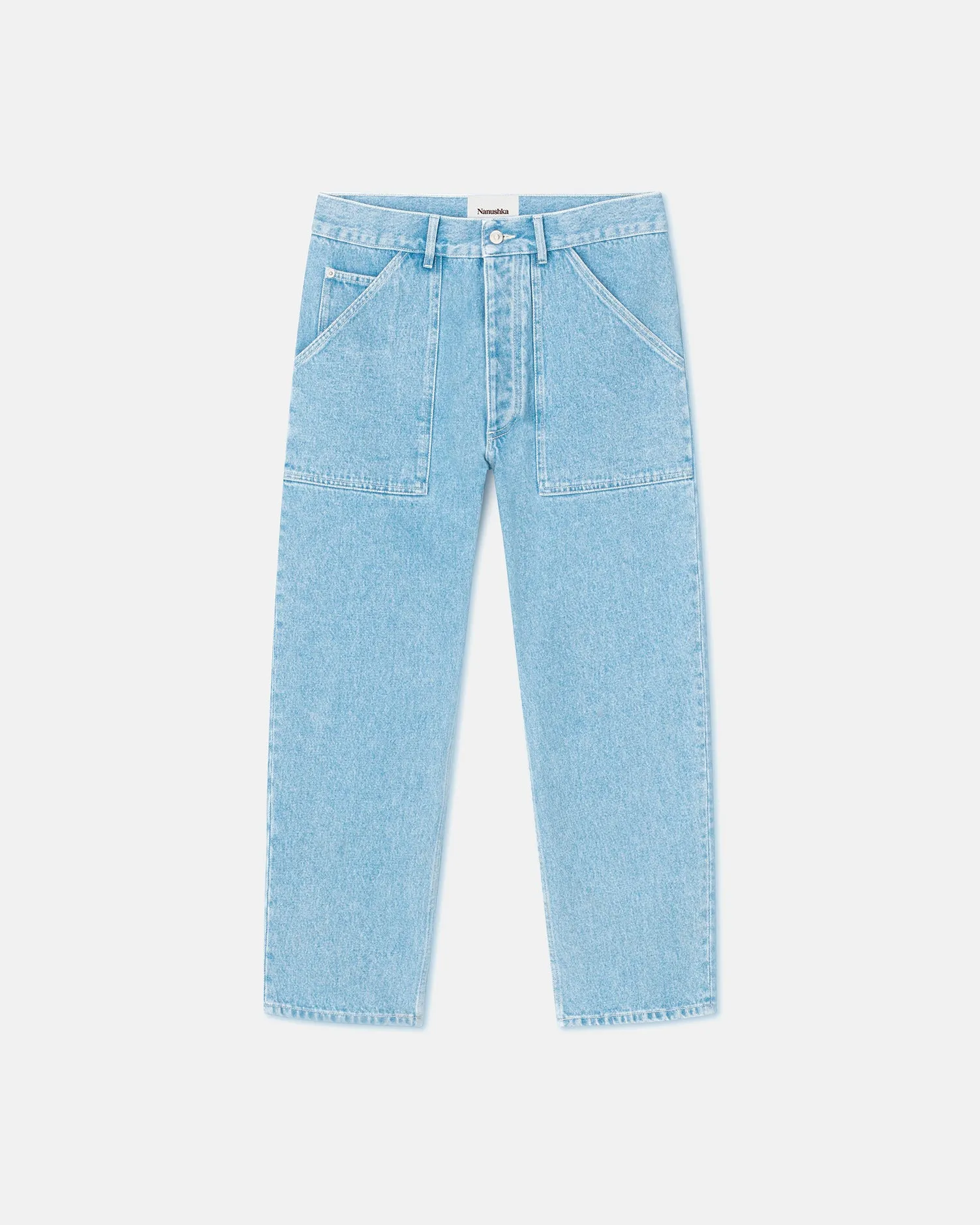 Jasper - Workwear jeans - Eco Light Wash sold by Nanushka product image thumbnail 4