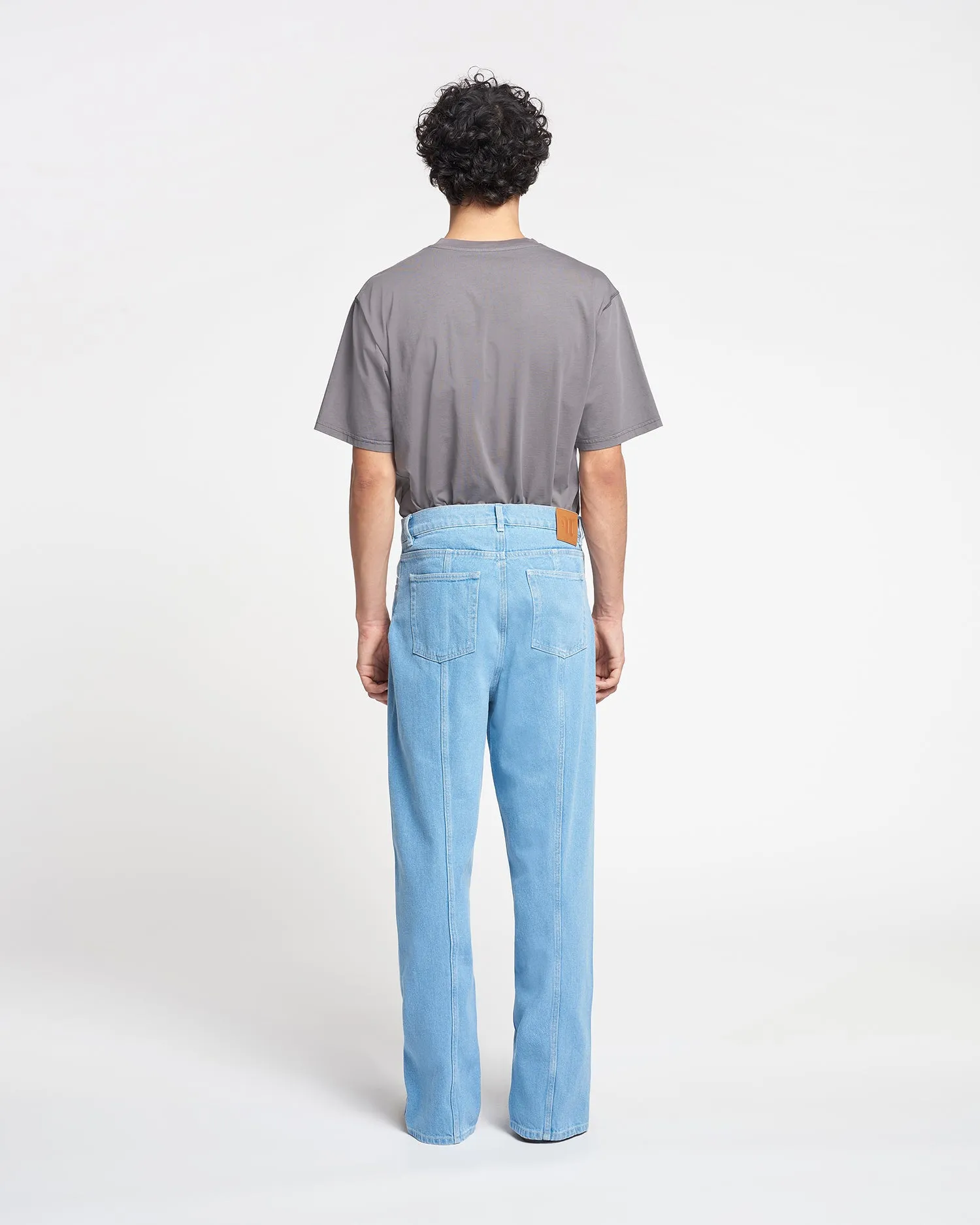 Tibes - Split-Hem Jeans - Eco Light Wash sold by Nanushka product image thumbnail 2