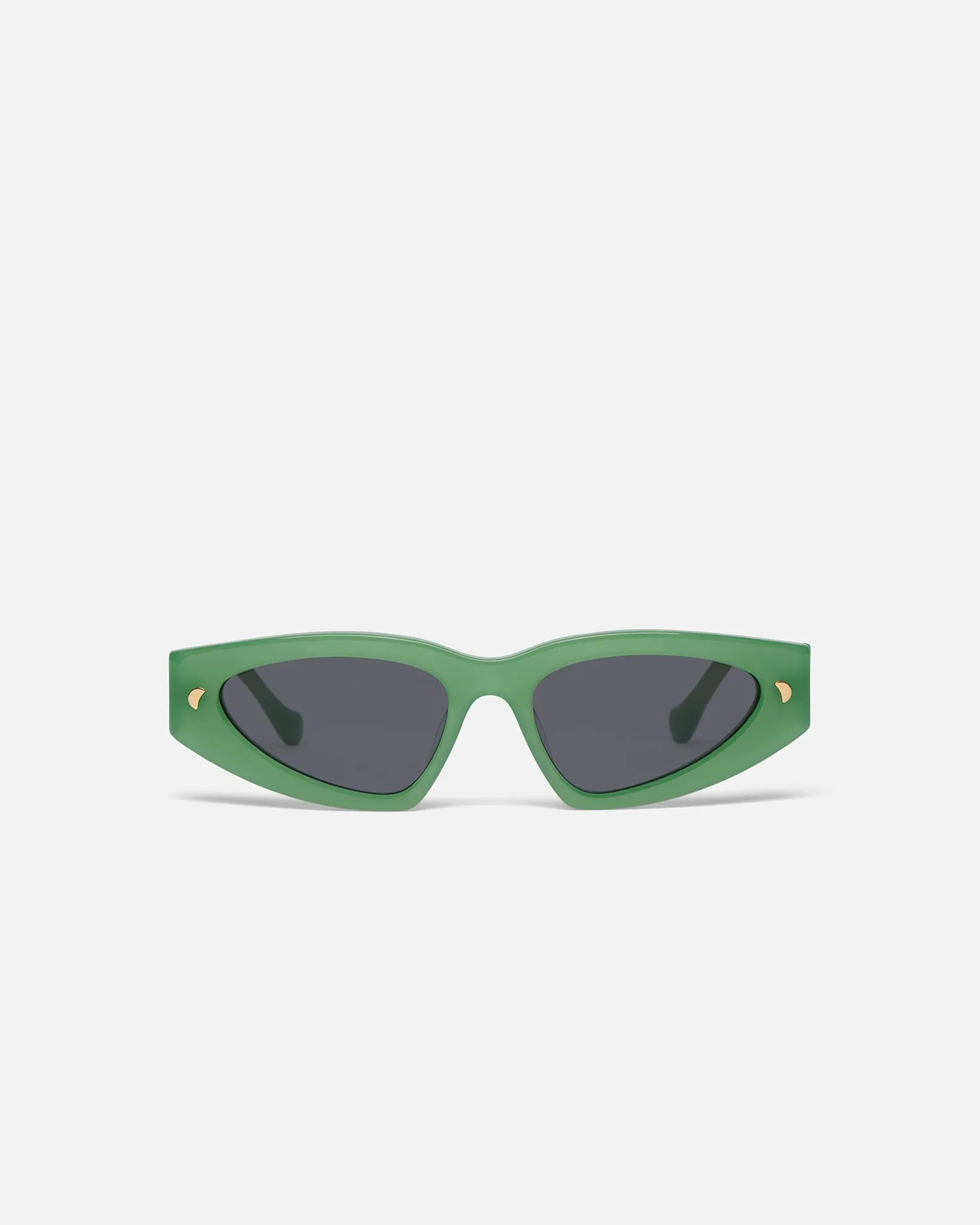 Crista - Bio-Plastic D-Frame Sunglasses - Green sold by Nanushka