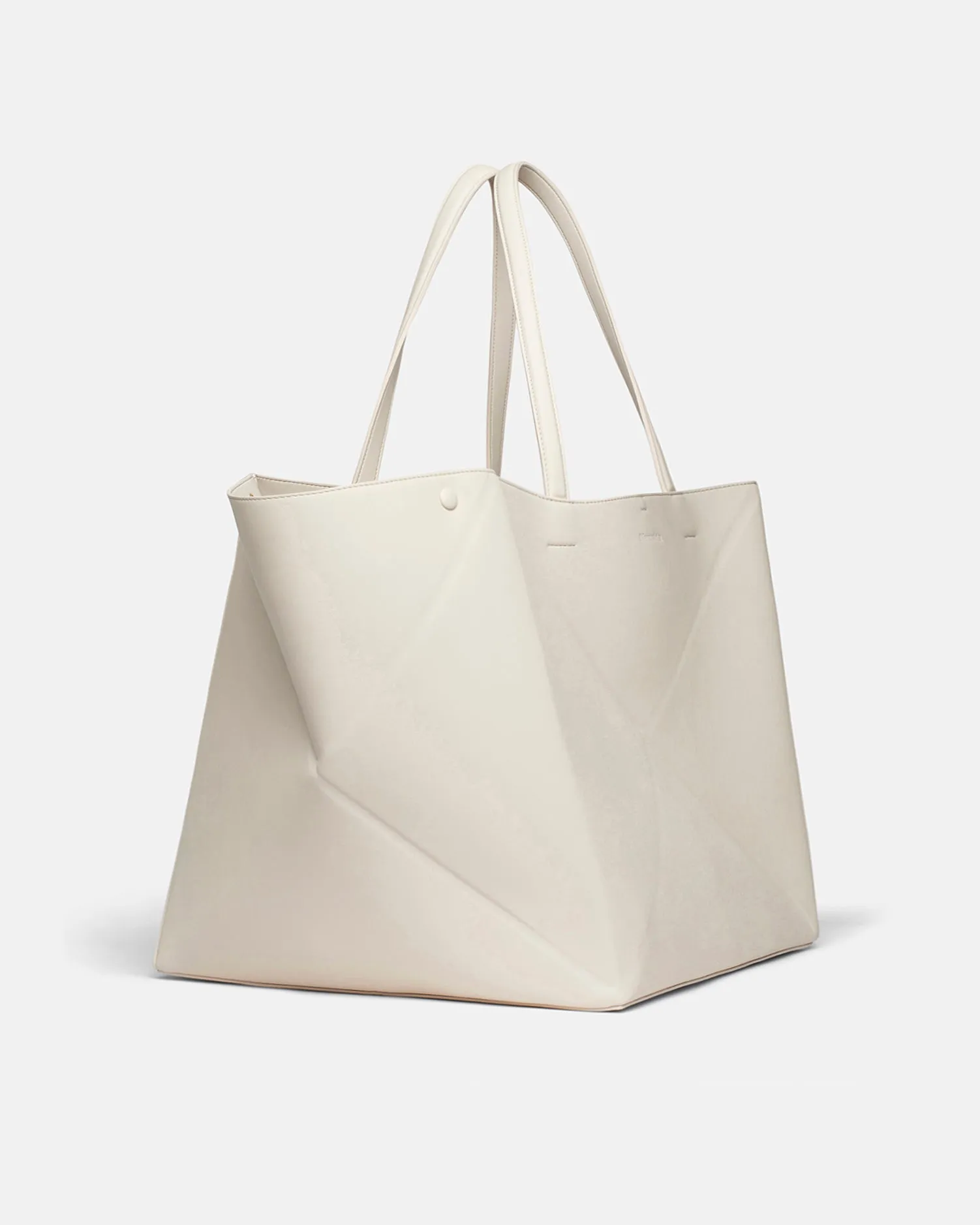 Origami Tote Large - Alt-Nappa Tote - Off White sold by Nanushka product image thumbnail 2