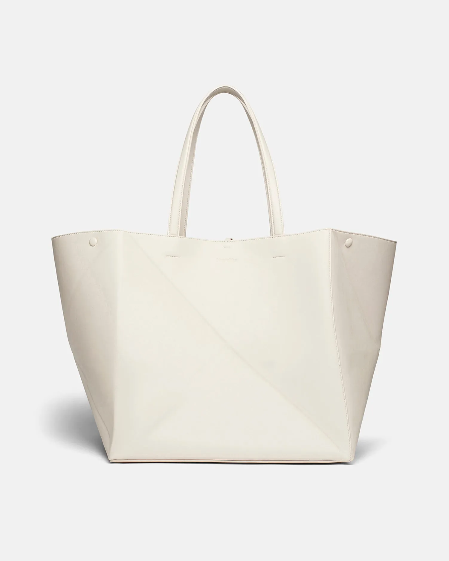 Origami Tote Large - Alt-Nappa Tote - Off White sold by Nanushka