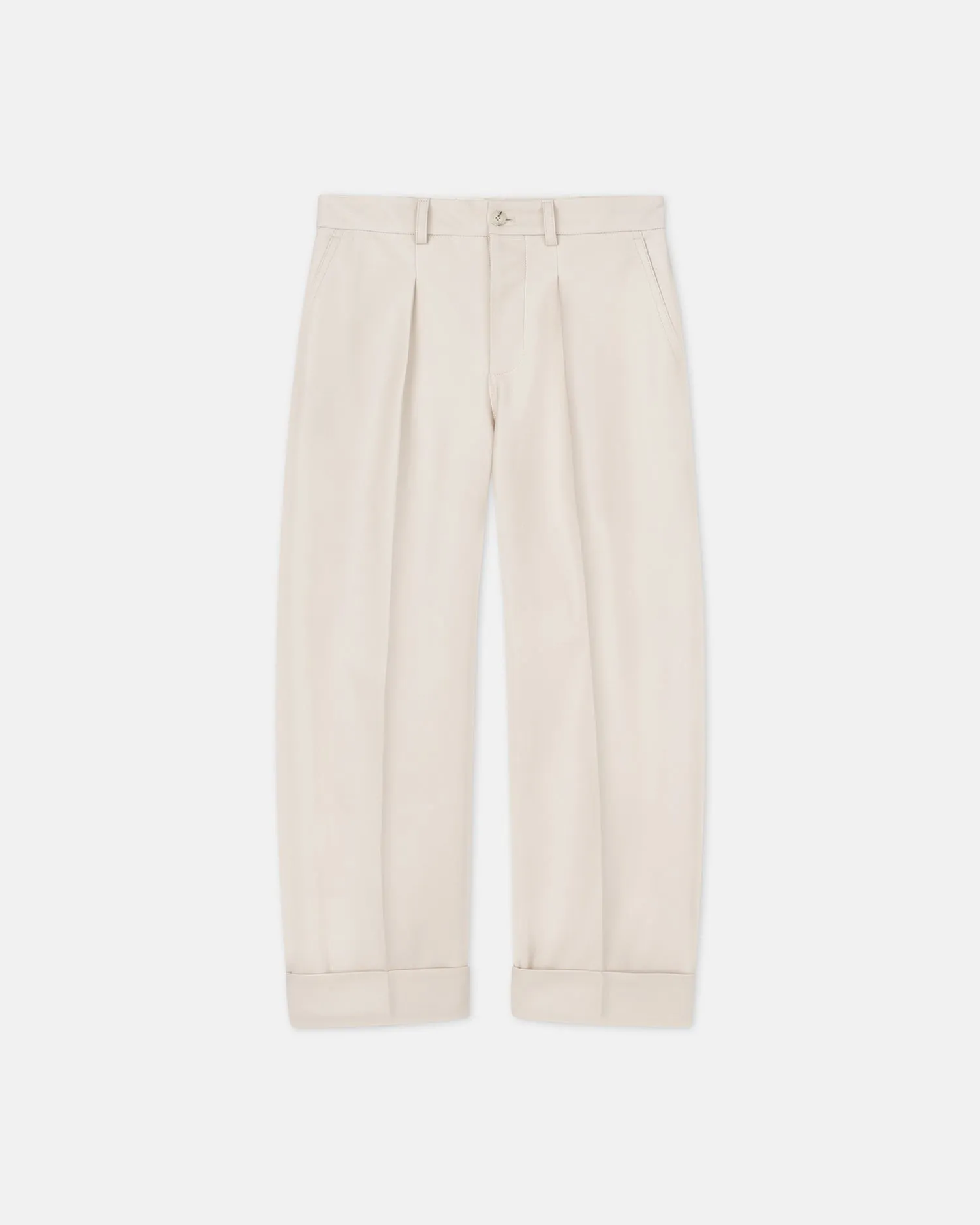 Zayden - Regenerated Leather Tapered Pants - Crayon sold by Nanushka product image thumbnail 5