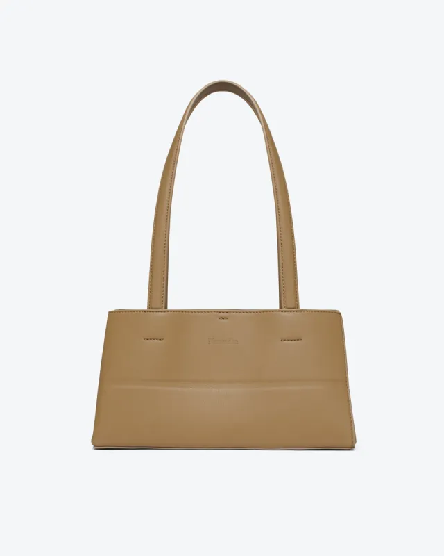 The Origami Bag - Alt Nappa Bag - Light Khaki sold by Nanushka
