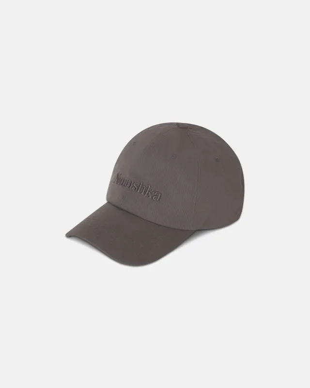 Val - Logo Cap - Asphalt sold by Nanushka