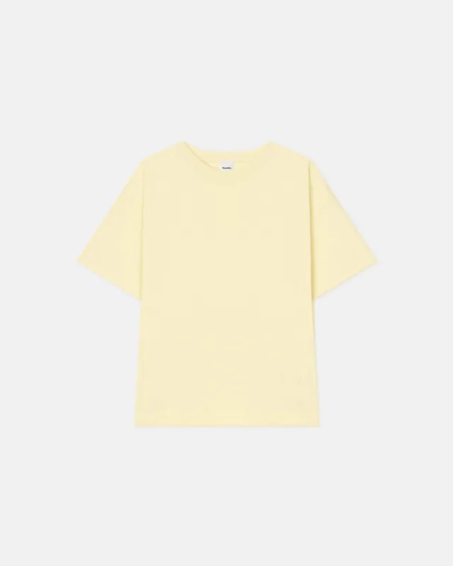 Wren - Embroidered Cotton-Jersey T-Shirt - Moonbeam sold by Nanushka