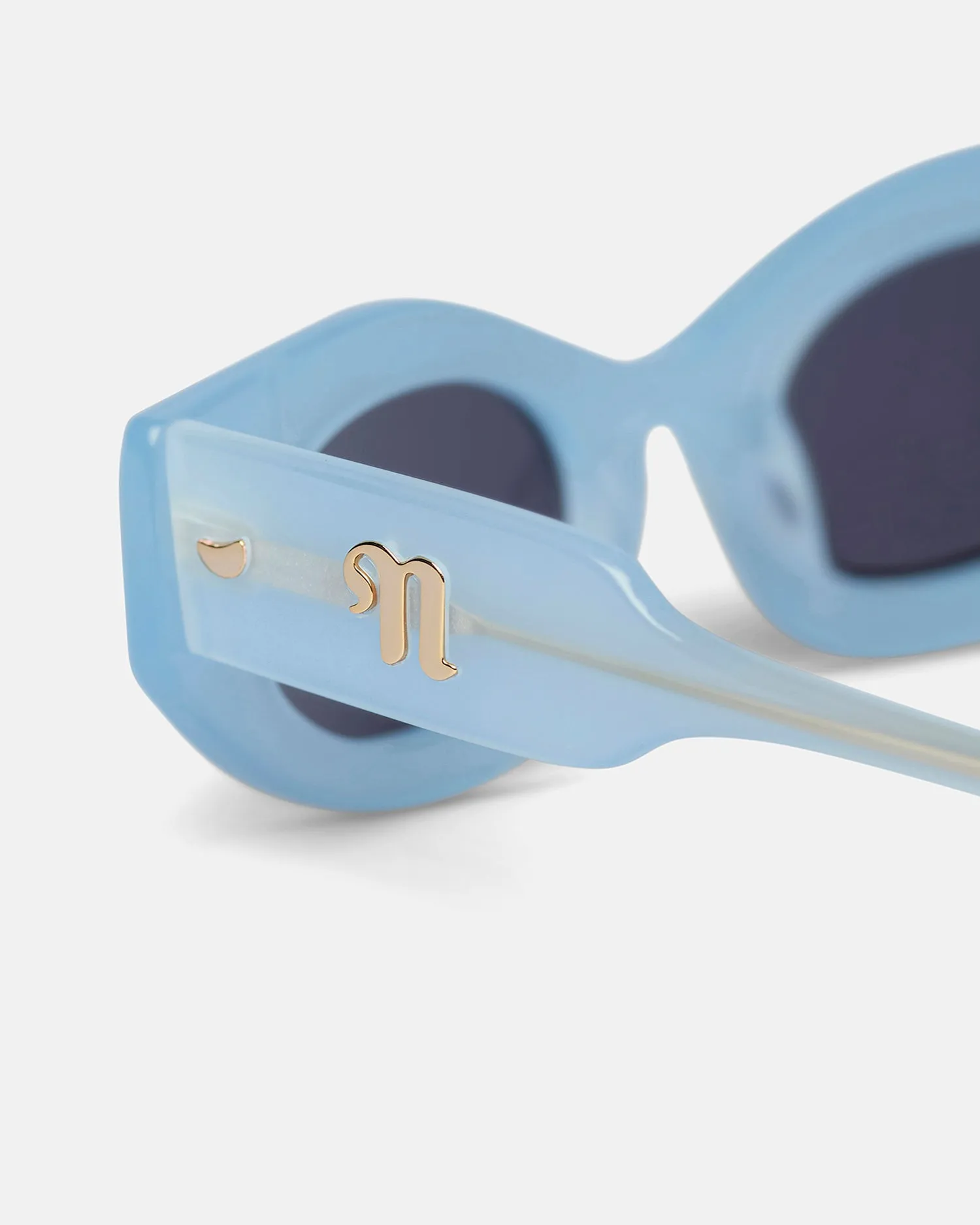 Leonie - Bio-Plastic Sunglasses - Blue Ss22 sold by Nanushka product image thumbnail 3