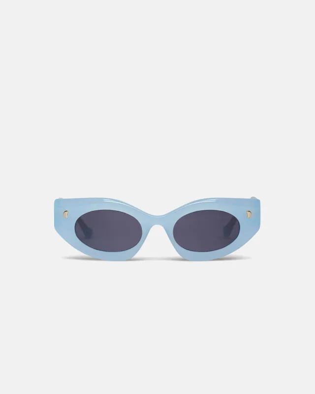 Leonie - Bio-Plastic Sunglasses - Blue Ss22 sold by Nanushka