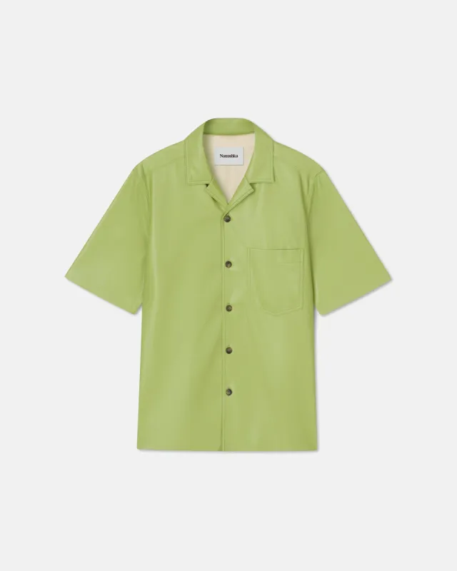 Bodil - Sale Short-Sleeve Shirt - Green Okobor sold by Nanushka