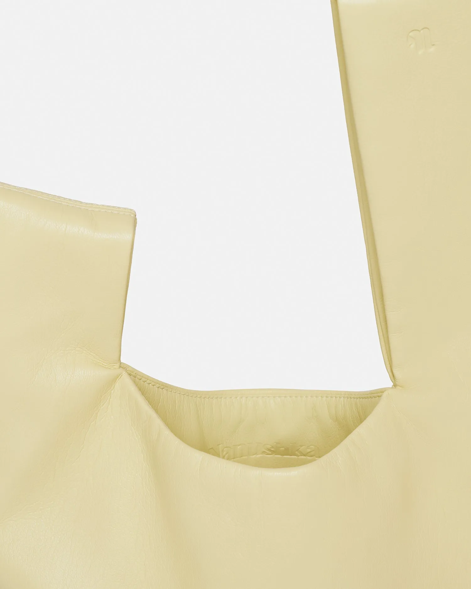 Jen - Sale Okobor™ Alt-Leather Clutch - Lemongrass sold by Nanushka product image thumbnail 3