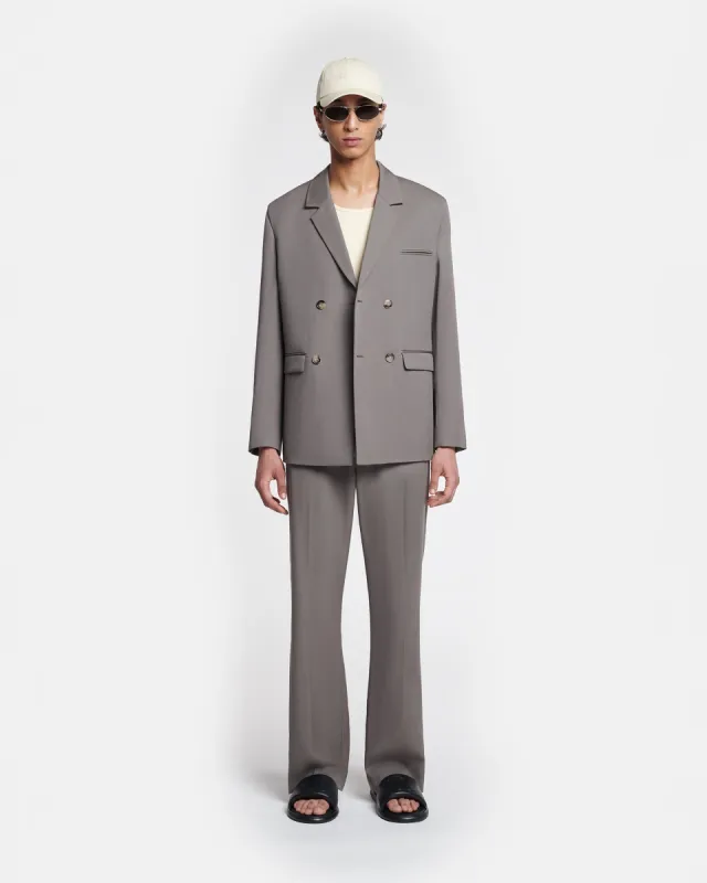 関税込【JADED LONDON】 Light Grey Pinstripe Suit Pants Goliath Light Grey Pinstripe Suit Pants | Jaded London