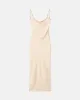 Macia - Slip Satin Dress - Creme sold by Nanushka