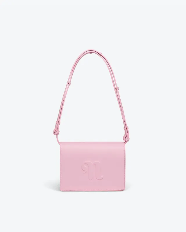 The Concertina - Sale Alt-Nappa Shoulder Bag - Pink sold by Nanushka