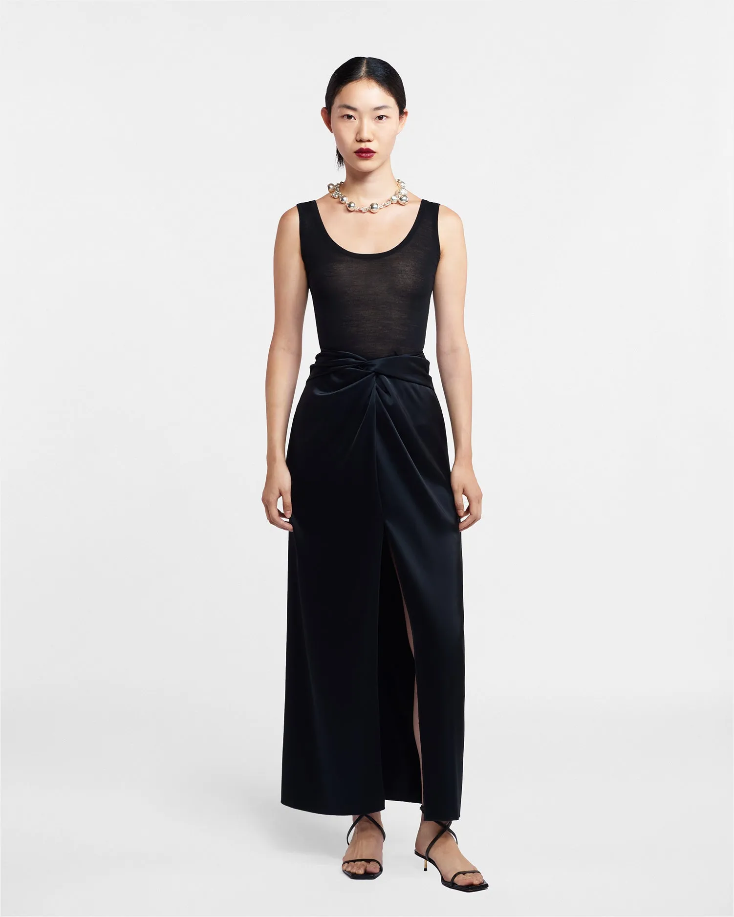 Arti - Tank top - Black sold by Nanushka product image thumbnail 2