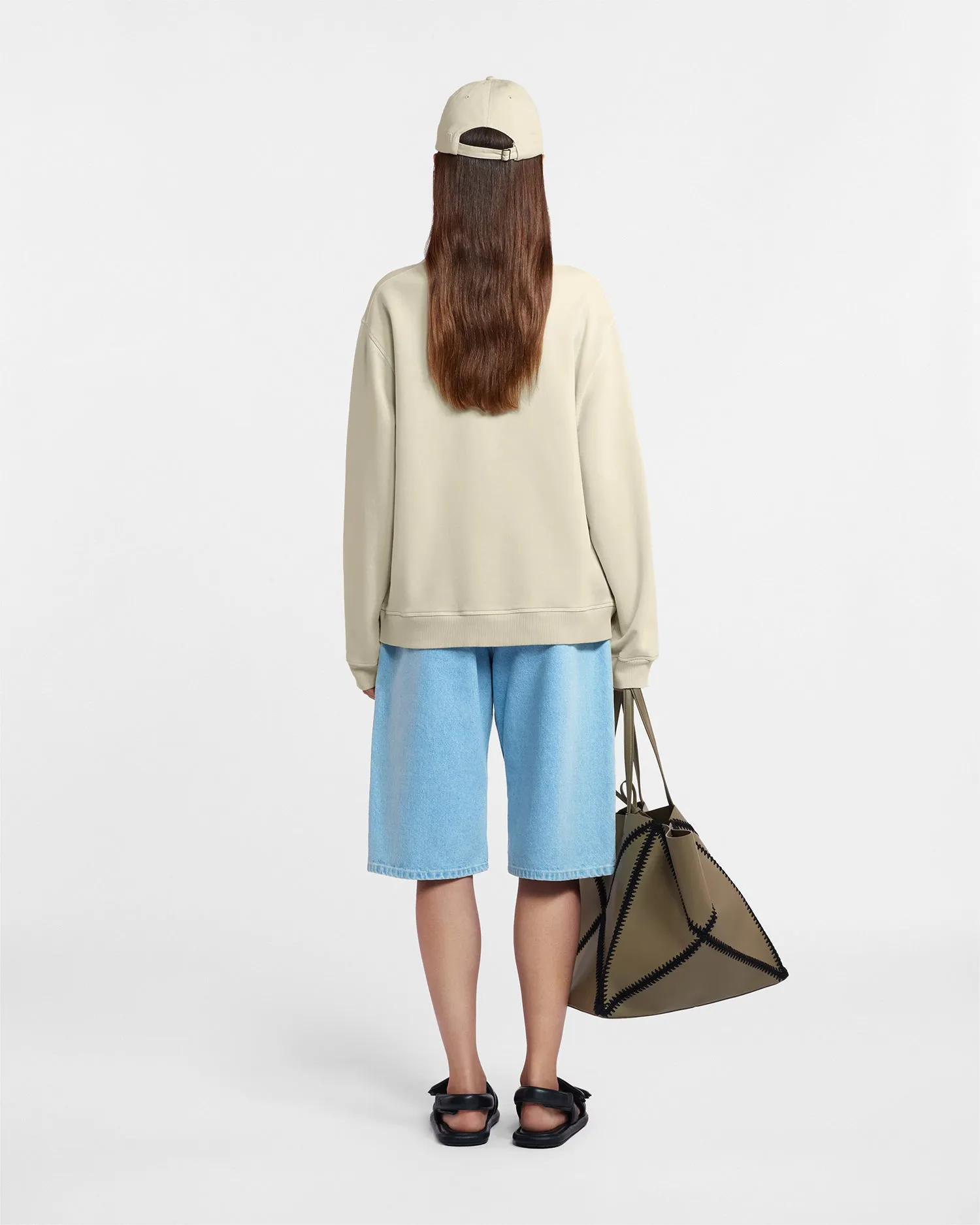 Mart - Organically Grown Cotton Sweatshirt - Shell Symbol sold by Nanushka product image thumbnail 5