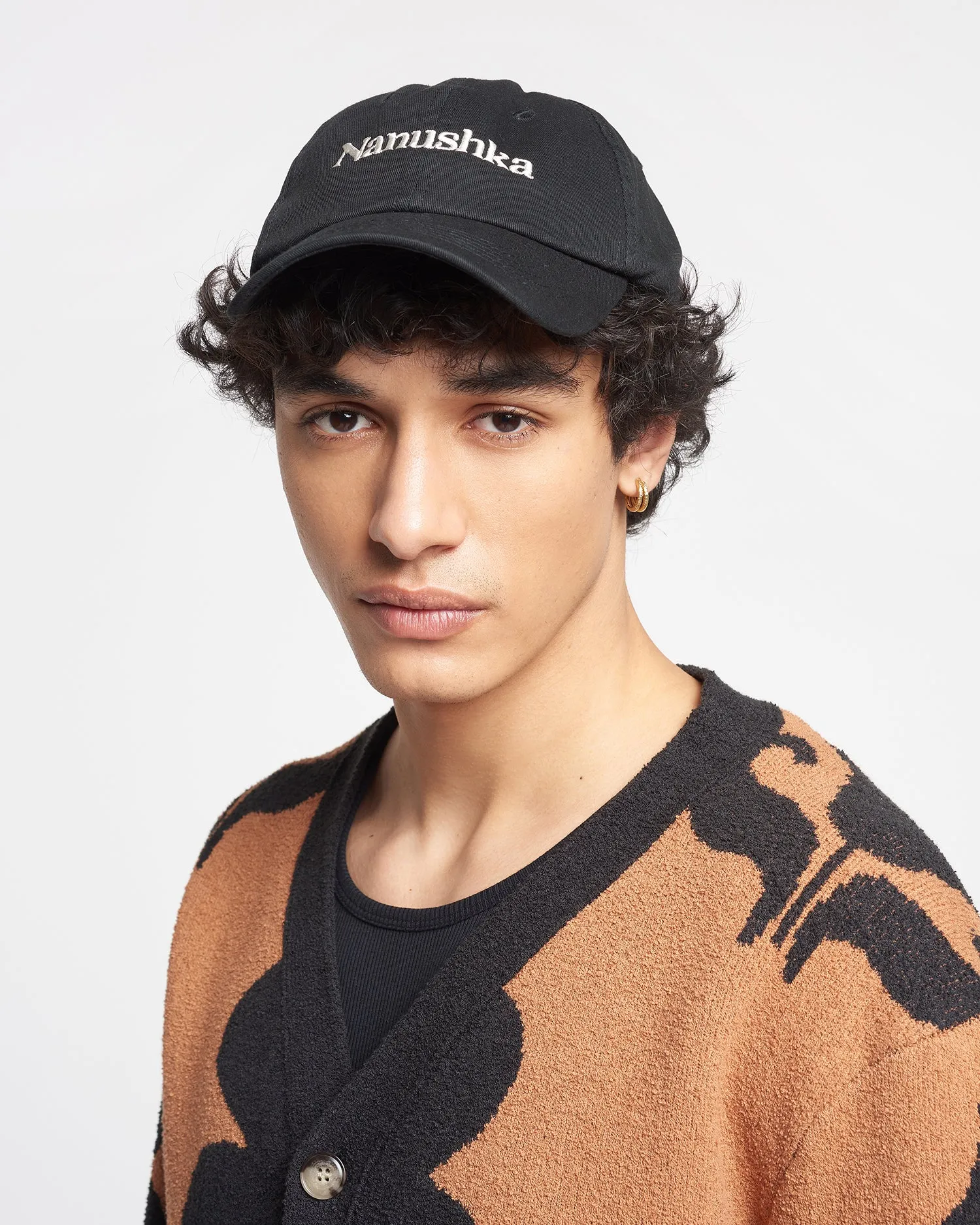 Val - Logo Cap - Black sold by Nanushka product image thumbnail 2