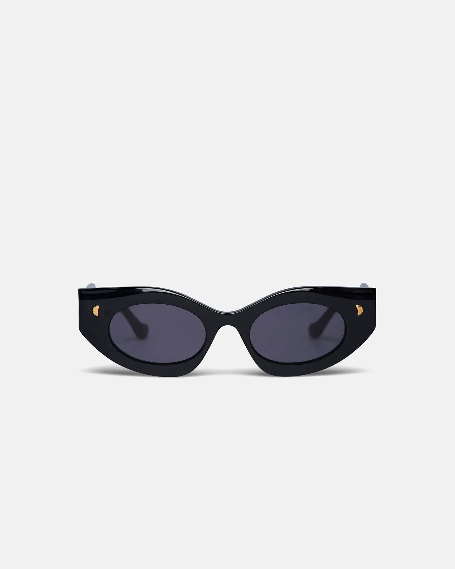 Leonie - Bio-Plastic Sunglasses - Black sold by Nanushka