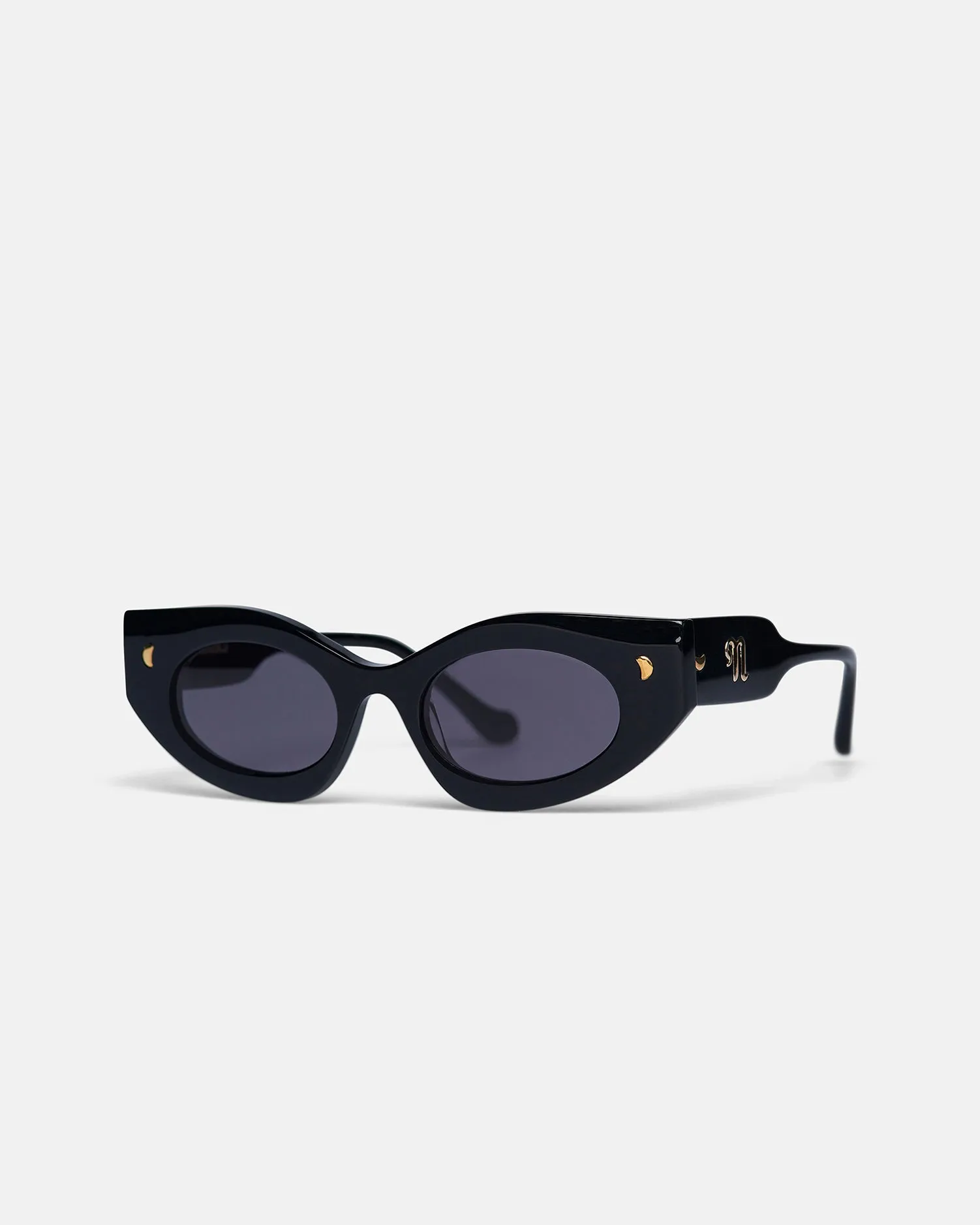 Leonie - Bio-Plastic Sunglasses - Black sold by Nanushka product image thumbnail 2