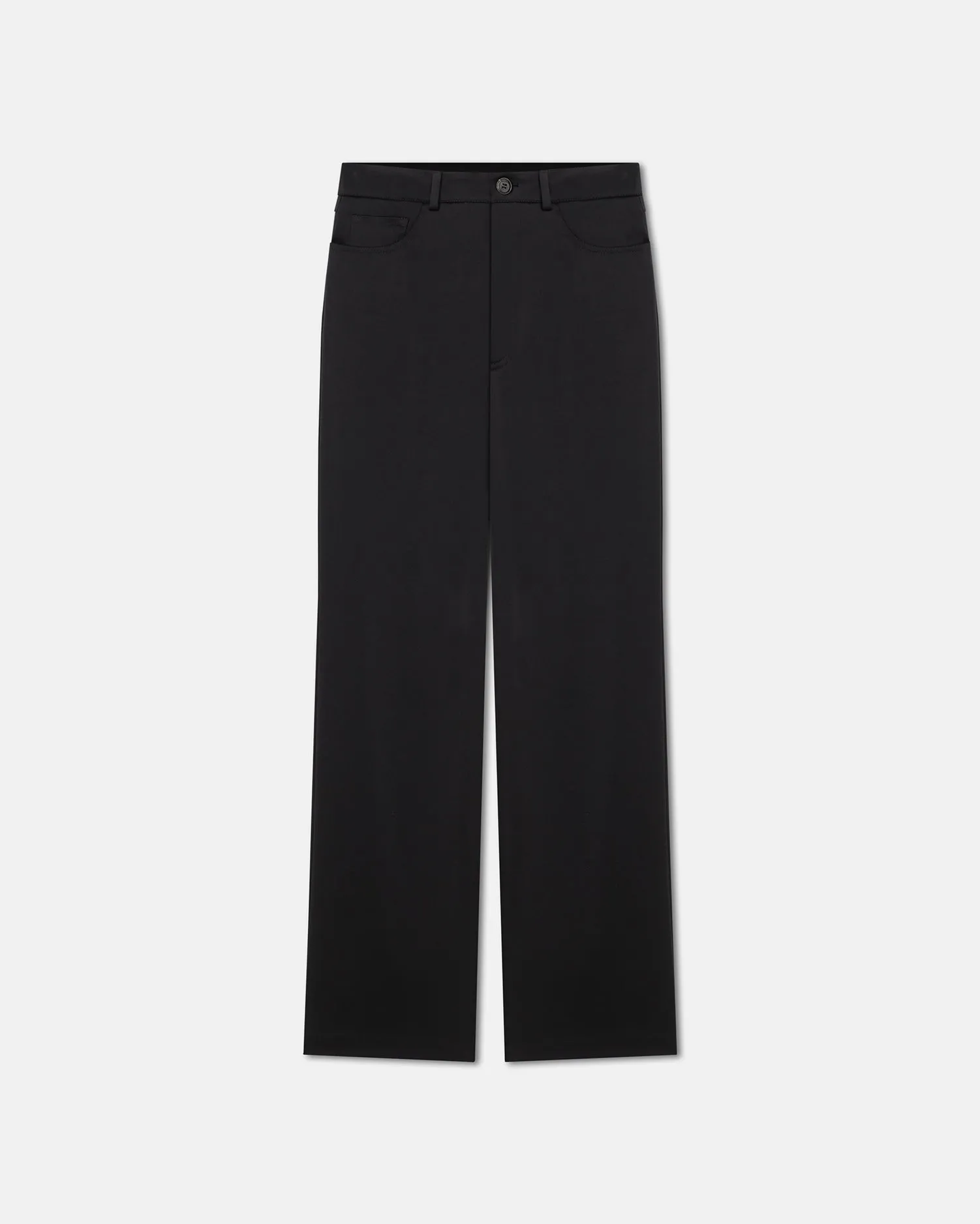 Josine - Slip Satin Baggy Pants - Black sold by Nanushka product image thumbnail 5