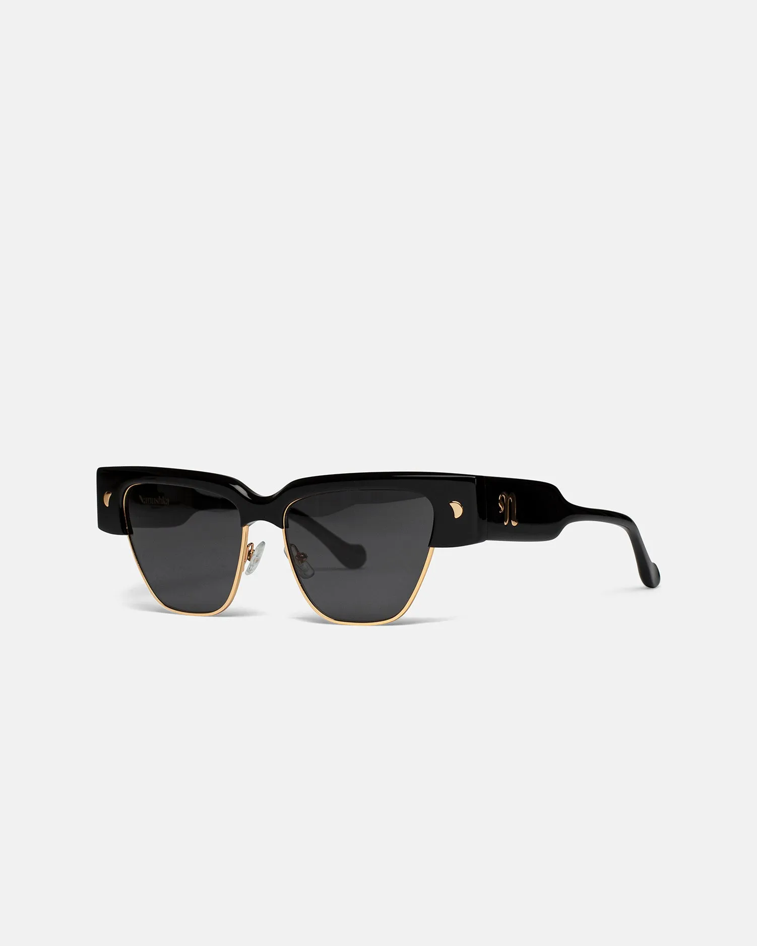 Shako - D-Frame Sunglasses - GreyBlack sold by Nanushka product image thumbnail 2