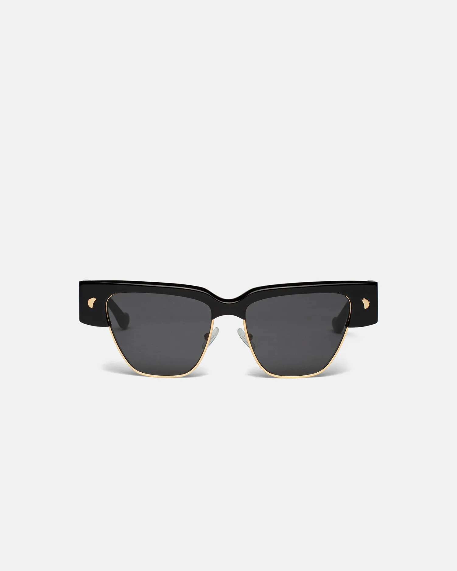 Shako - D-Frame Sunglasses - GreyBlack sold by Nanushka