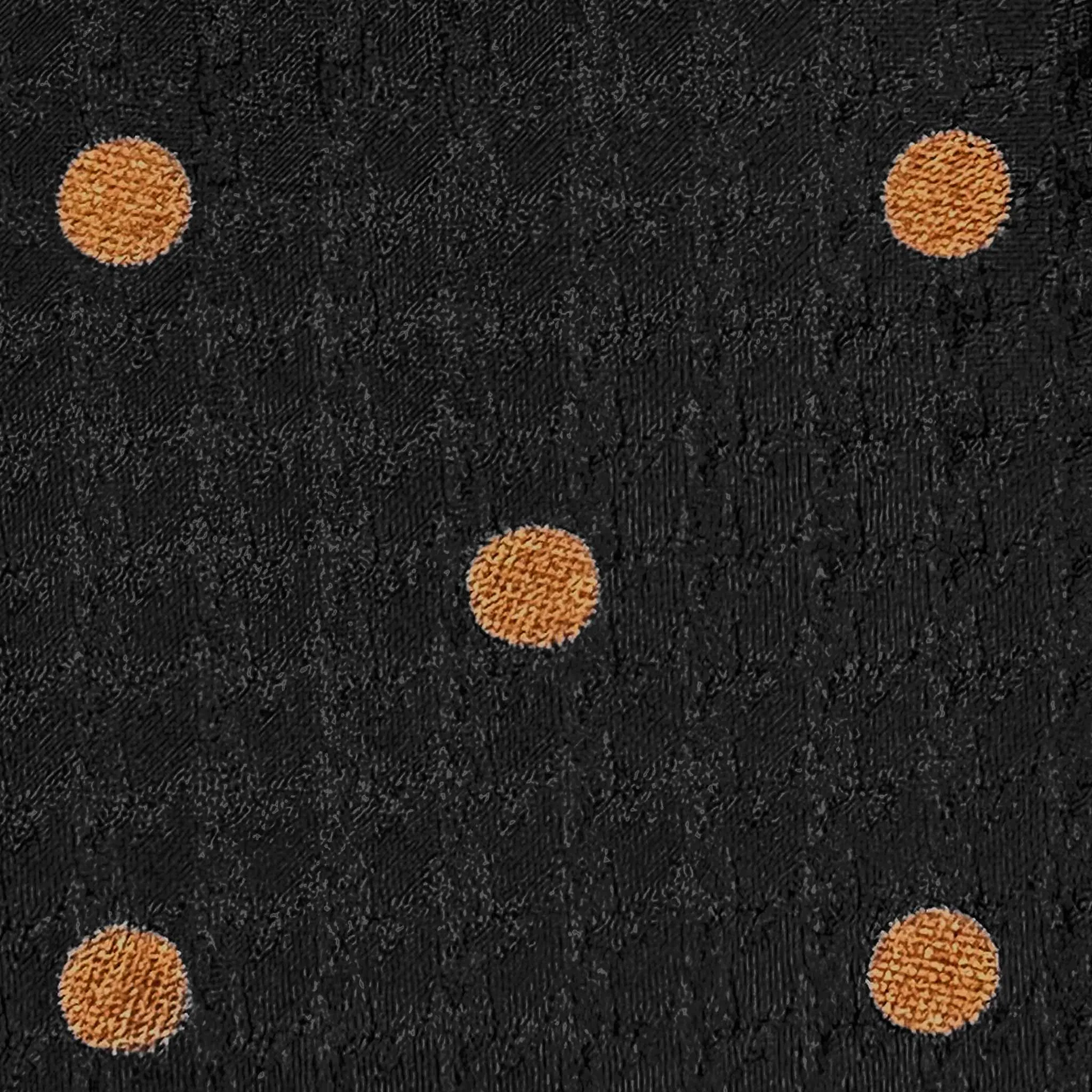 F.Marino Silk Tie Bold Pois Black sold by Wools Boutique Uomo product image thumbnail 2
