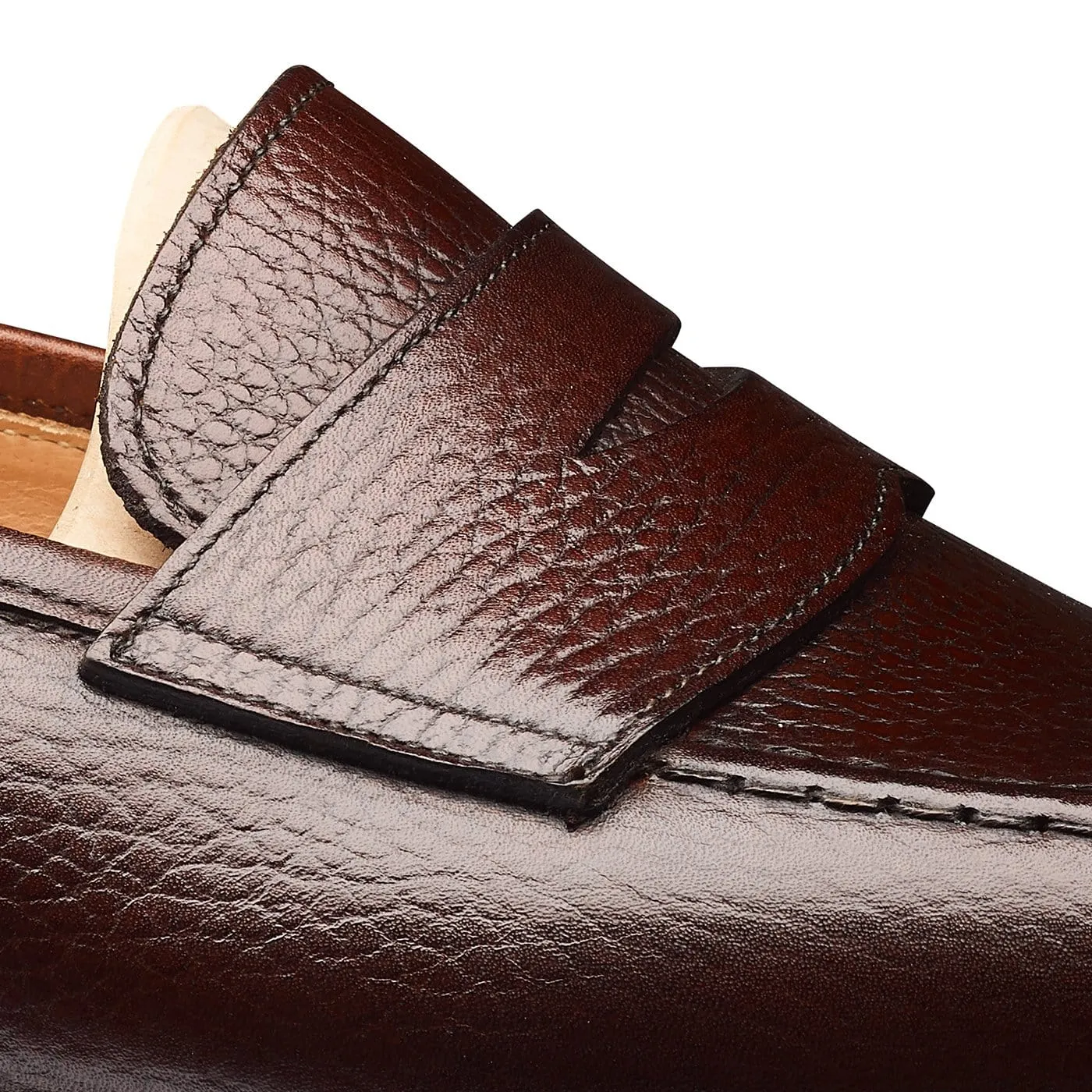 Boston Dark Brown Country Calf Grain sold by Crockett & Jones product image thumbnail 5