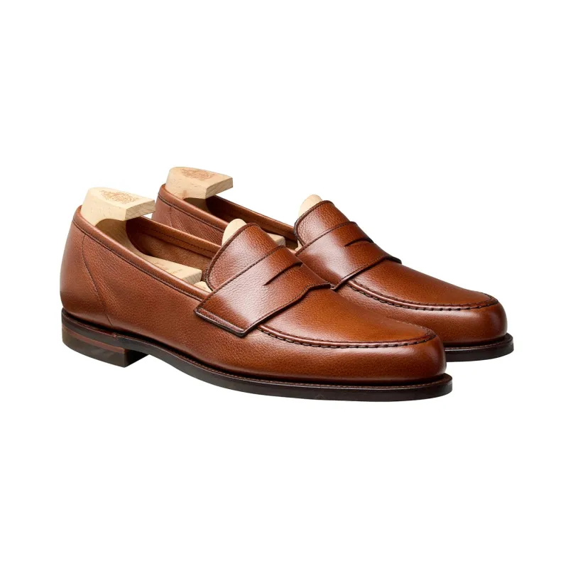 Harvard 2 Chestnut Soft Grain sold by Crockett & Jones