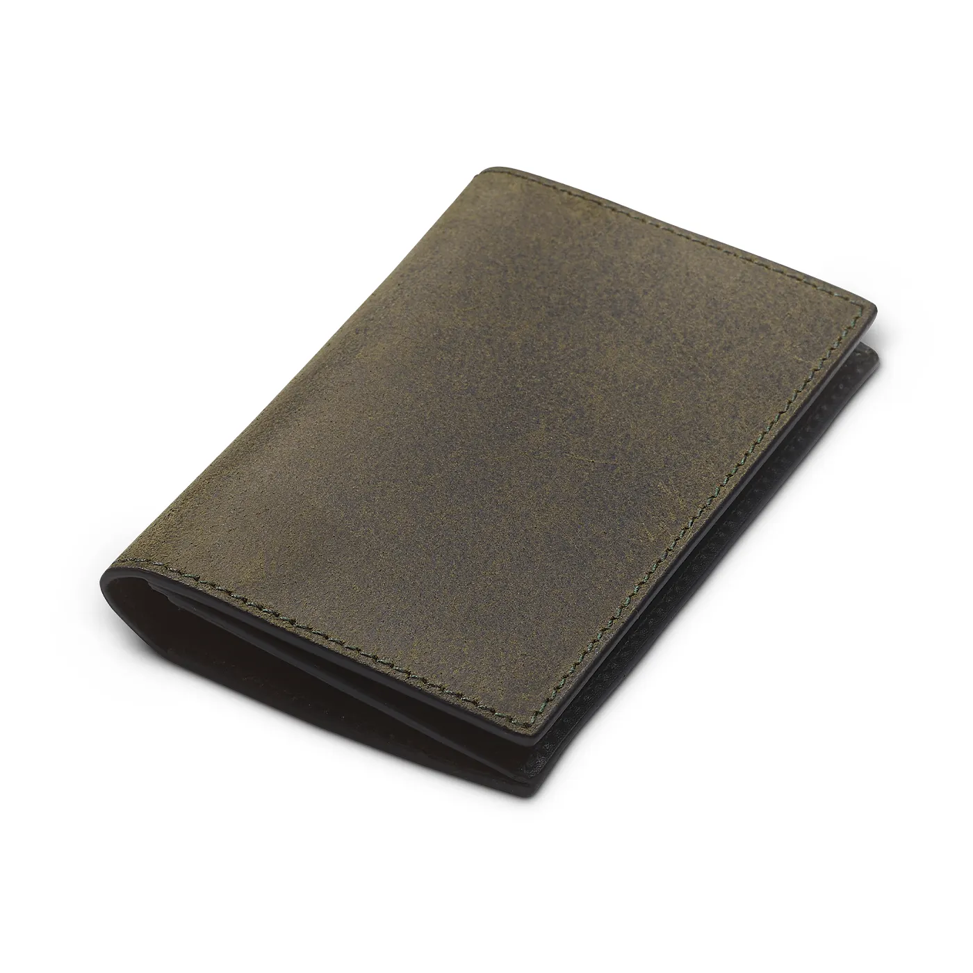 Folded Card Case Green Rough-Out Suede sold by Crockett & Jones product image thumbnail 2