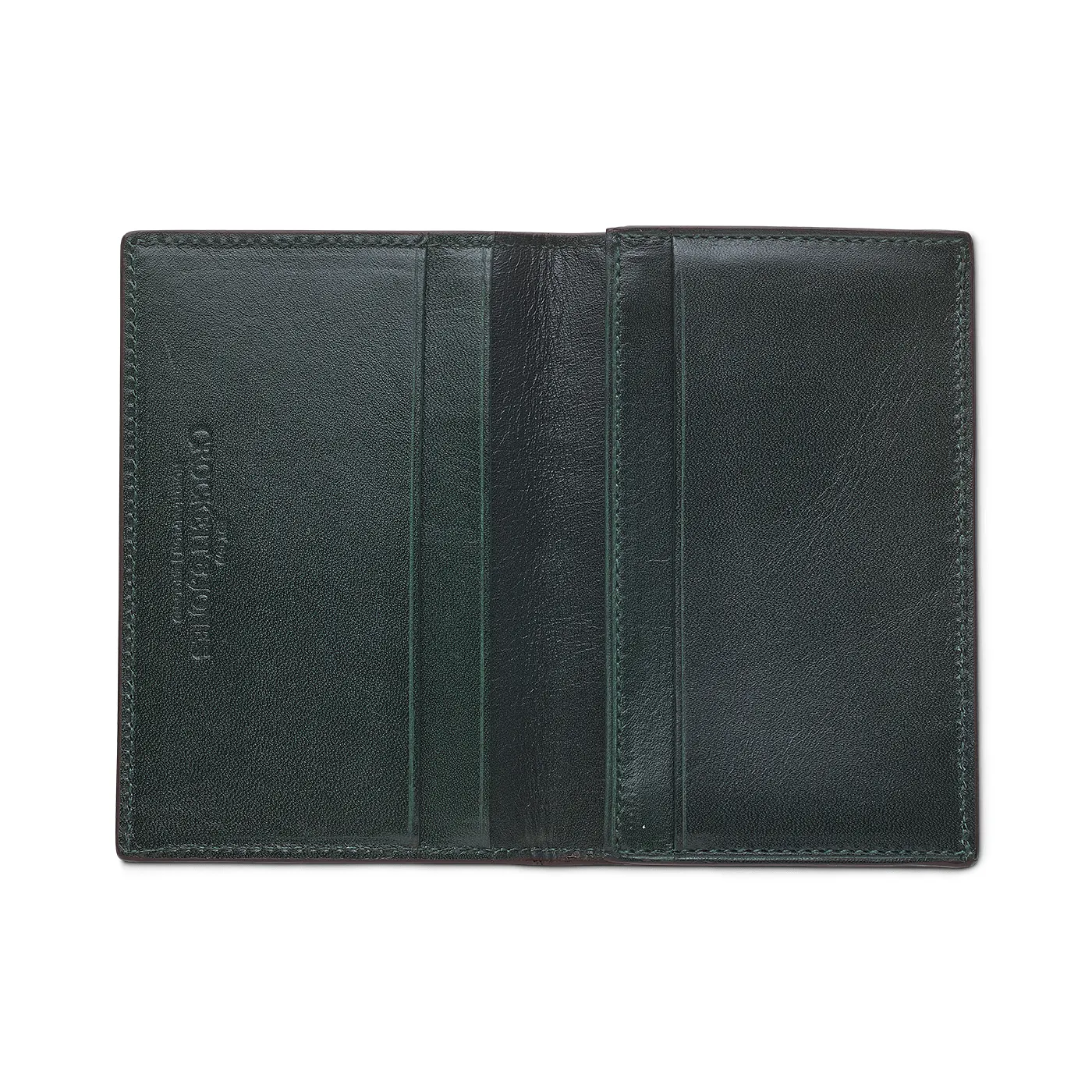 Folded Card Case Dark Brown Rough-Out Suede sold by Crockett & Jones product image thumbnail 3