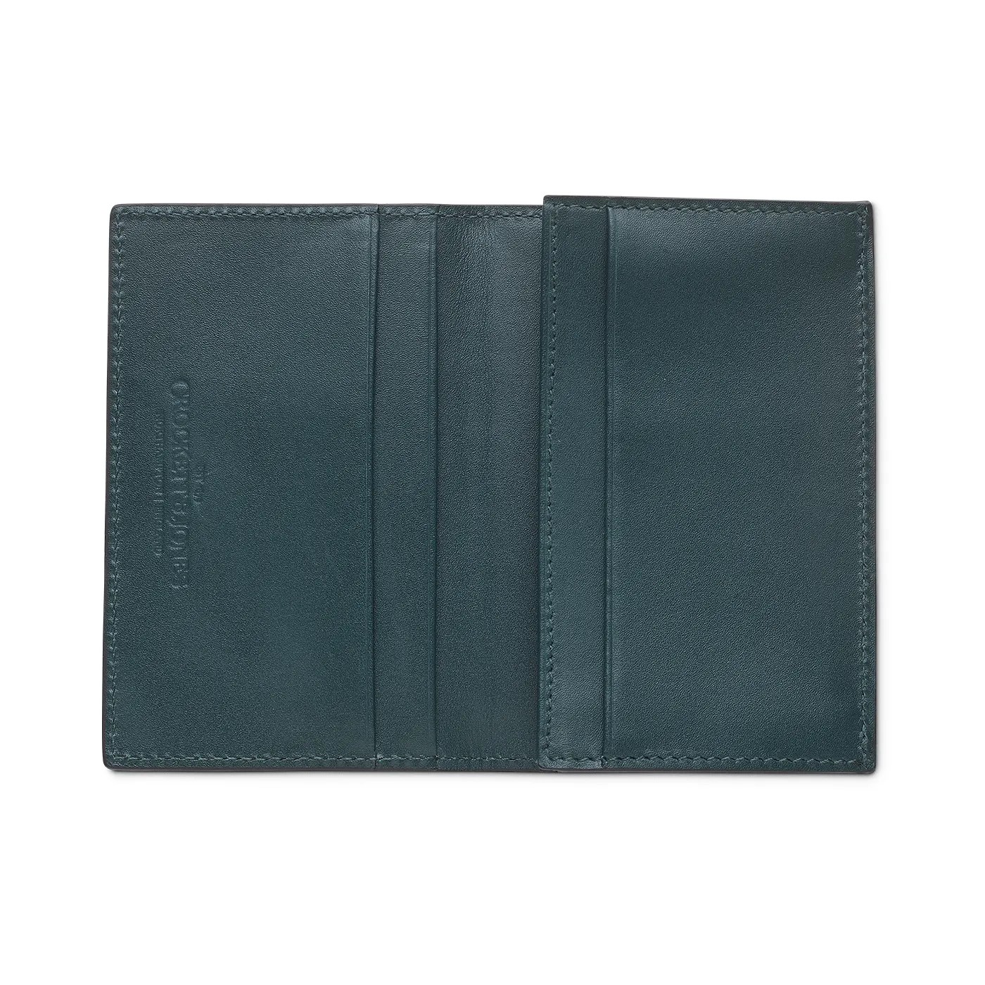Folded Card Case Black Rough-Out Suede sold by Crockett & Jones product image thumbnail 3