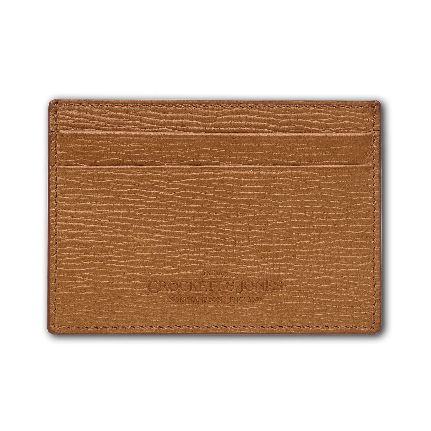 Card Holder Tan Willow Grain sold by Crockett & Jones product image thumbnail 3