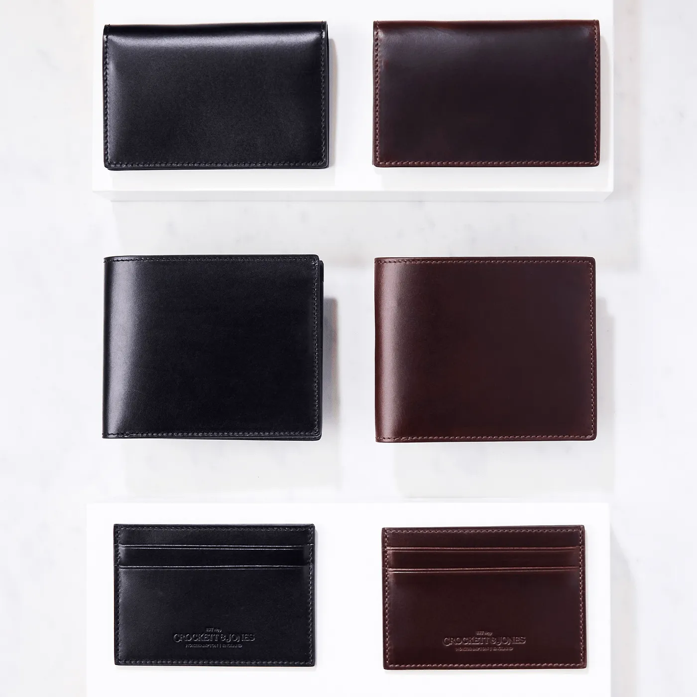 Card Holder Coffee Hurricane Hide sold by Crockett & Jones product image thumbnail 5