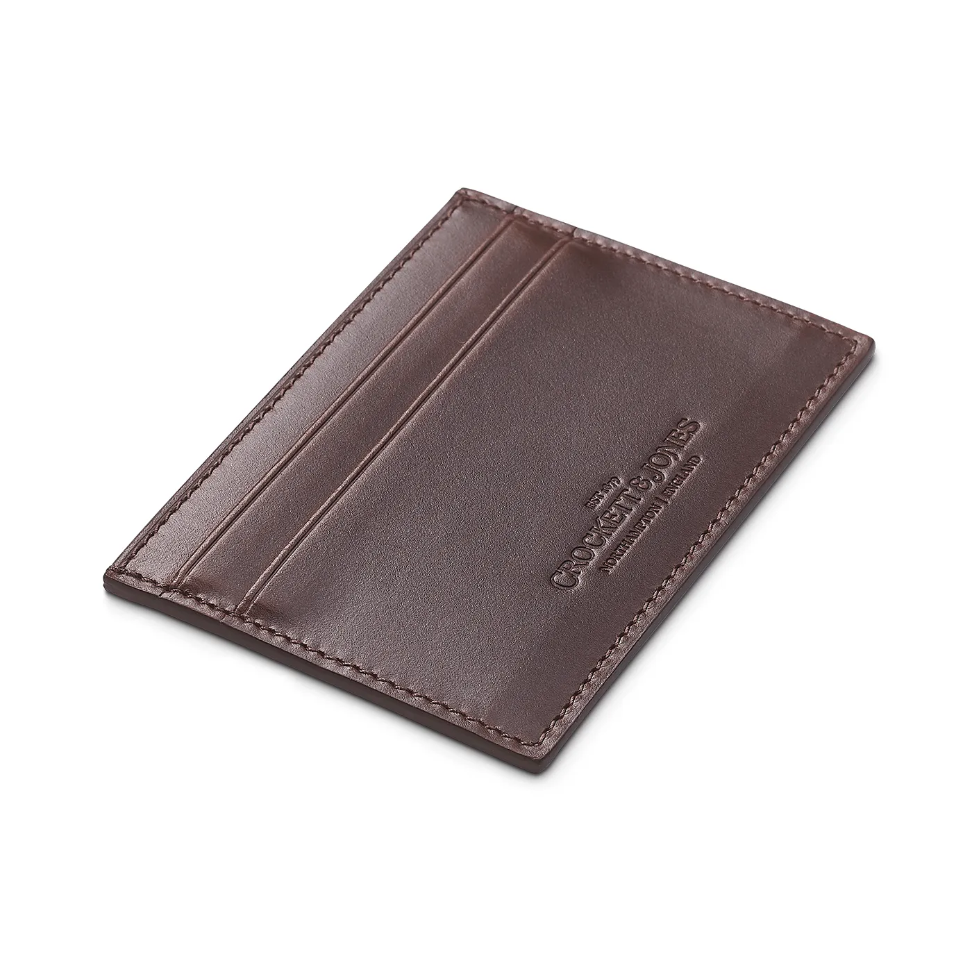 Card Holder Coffee Hurricane Hide sold by Crockett & Jones product image thumbnail 2
